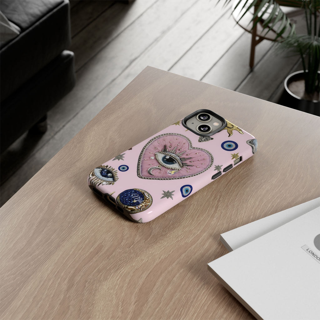 Evil Eye | Pink Heart - Mare di Luna