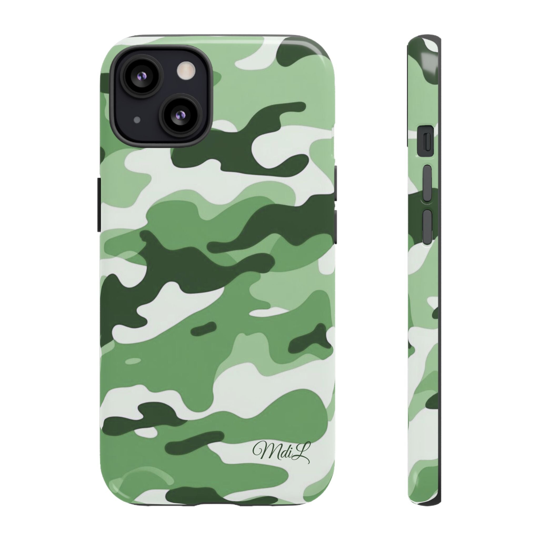 Mint Camo iPhone Case