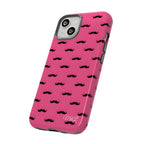 Pink Moustache iPhone Case