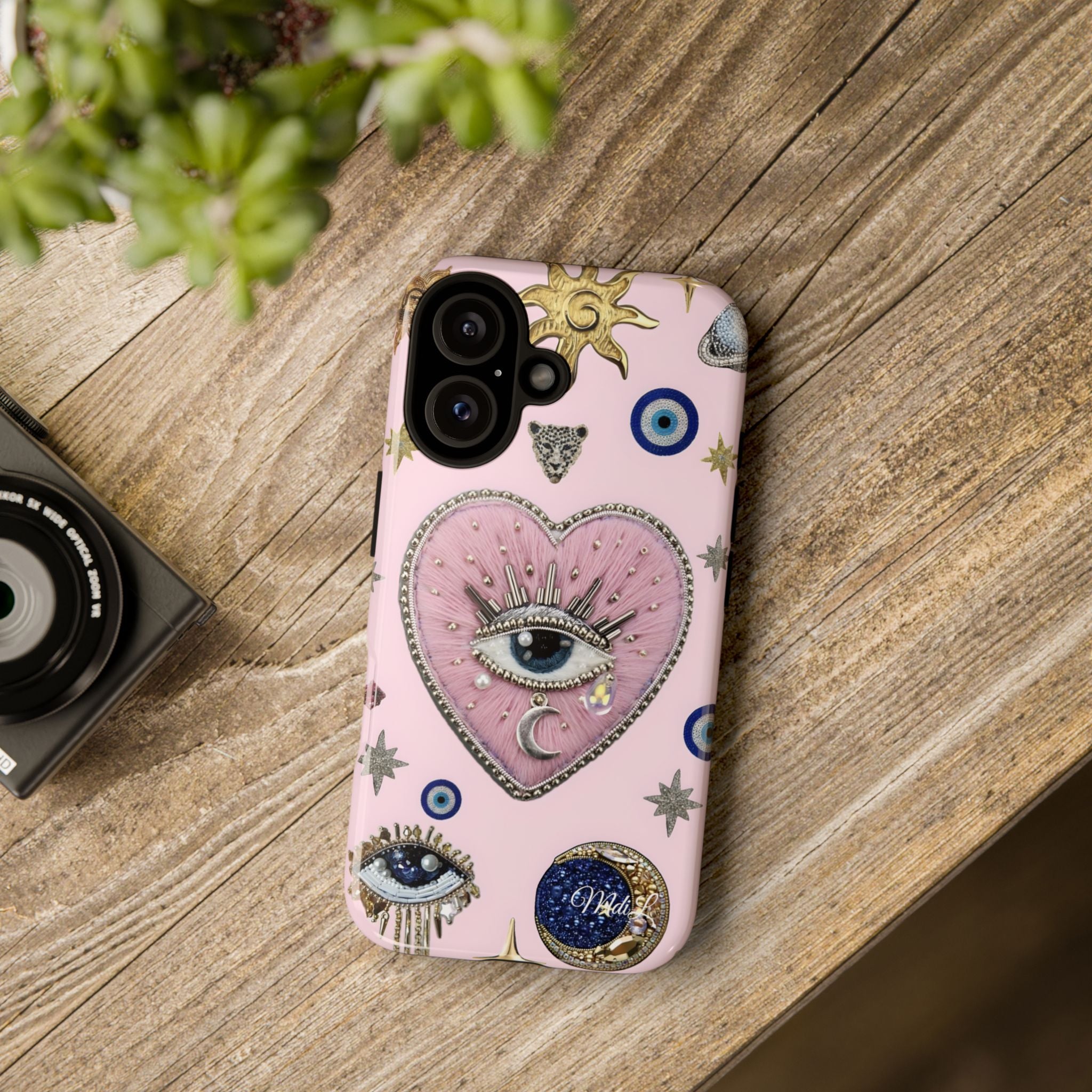 Evil Eye | Pink Heart - Mare di Luna