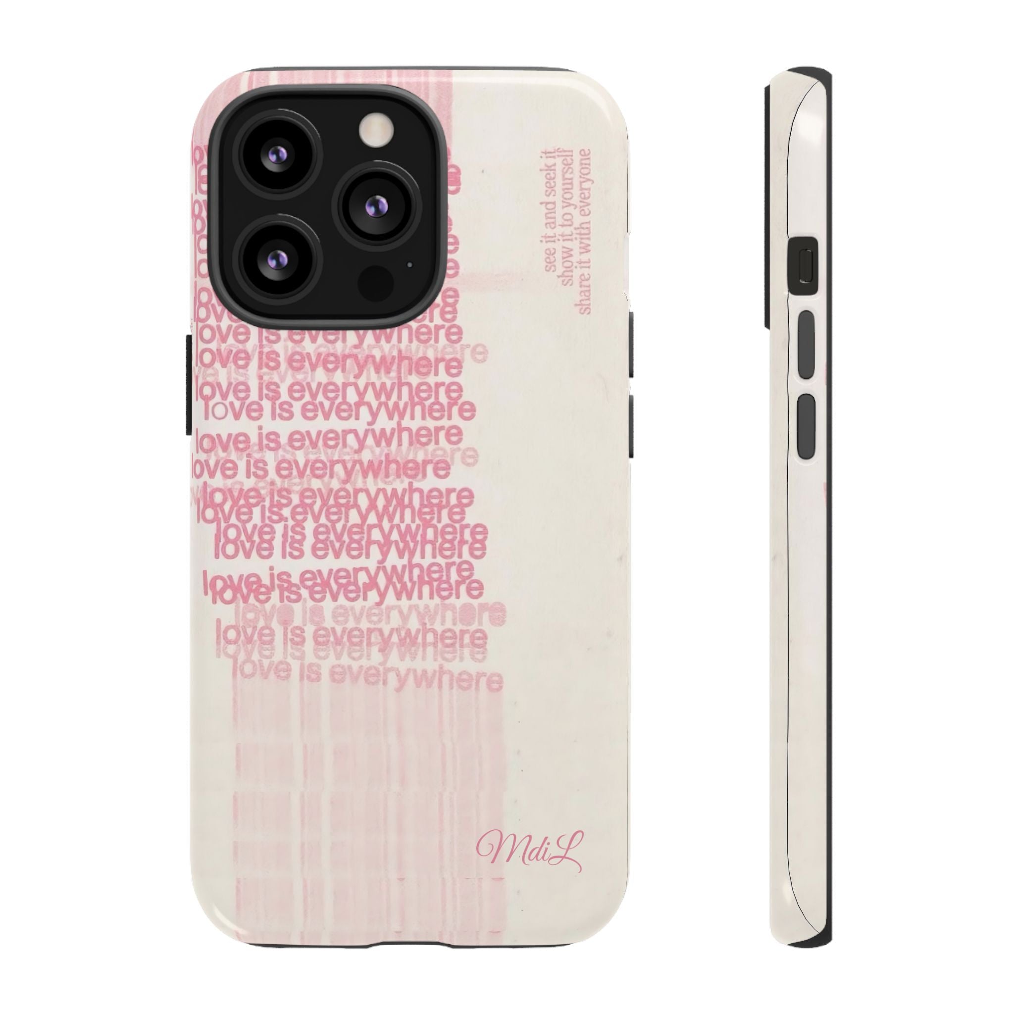Love is Everywhere | Pink and White - Mare di Luna