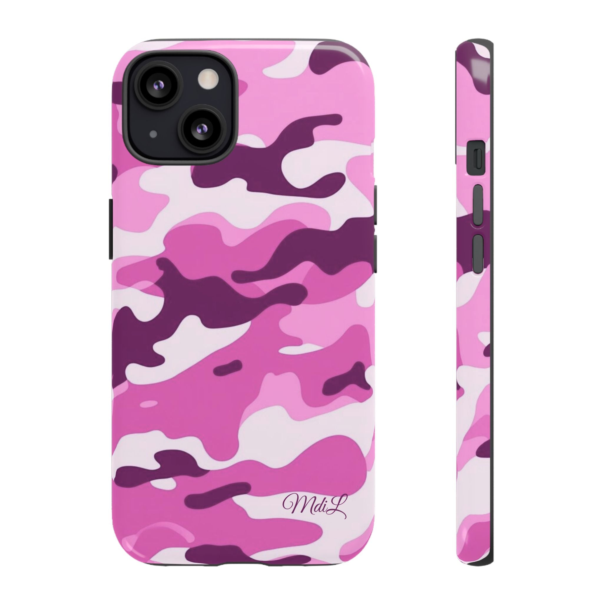 Fuschia Camo iPhone Case