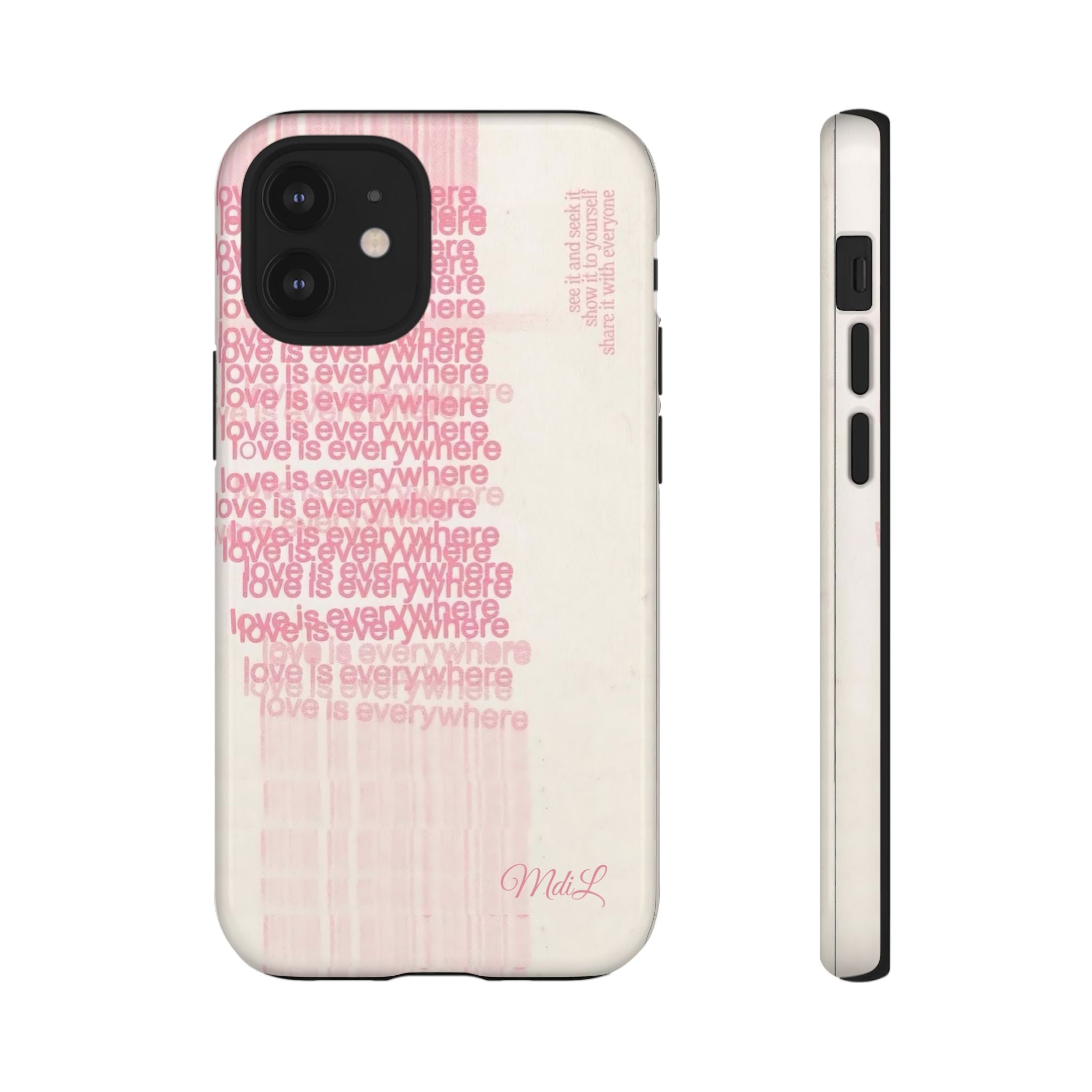 Love is Everywhere | Pink and White - Mare di Luna
