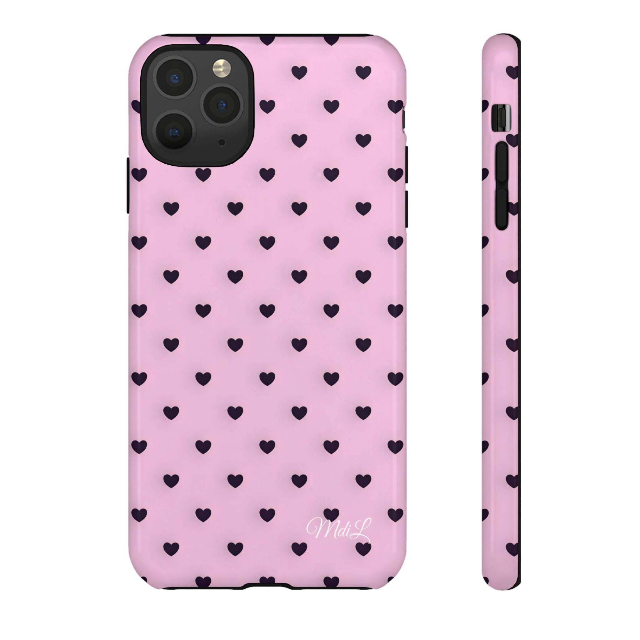 Dotted Hearts | Pink - Mare di Luna