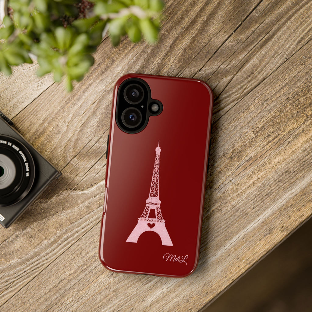 Eiffel Tower | Pink & Red - Mare di Luna