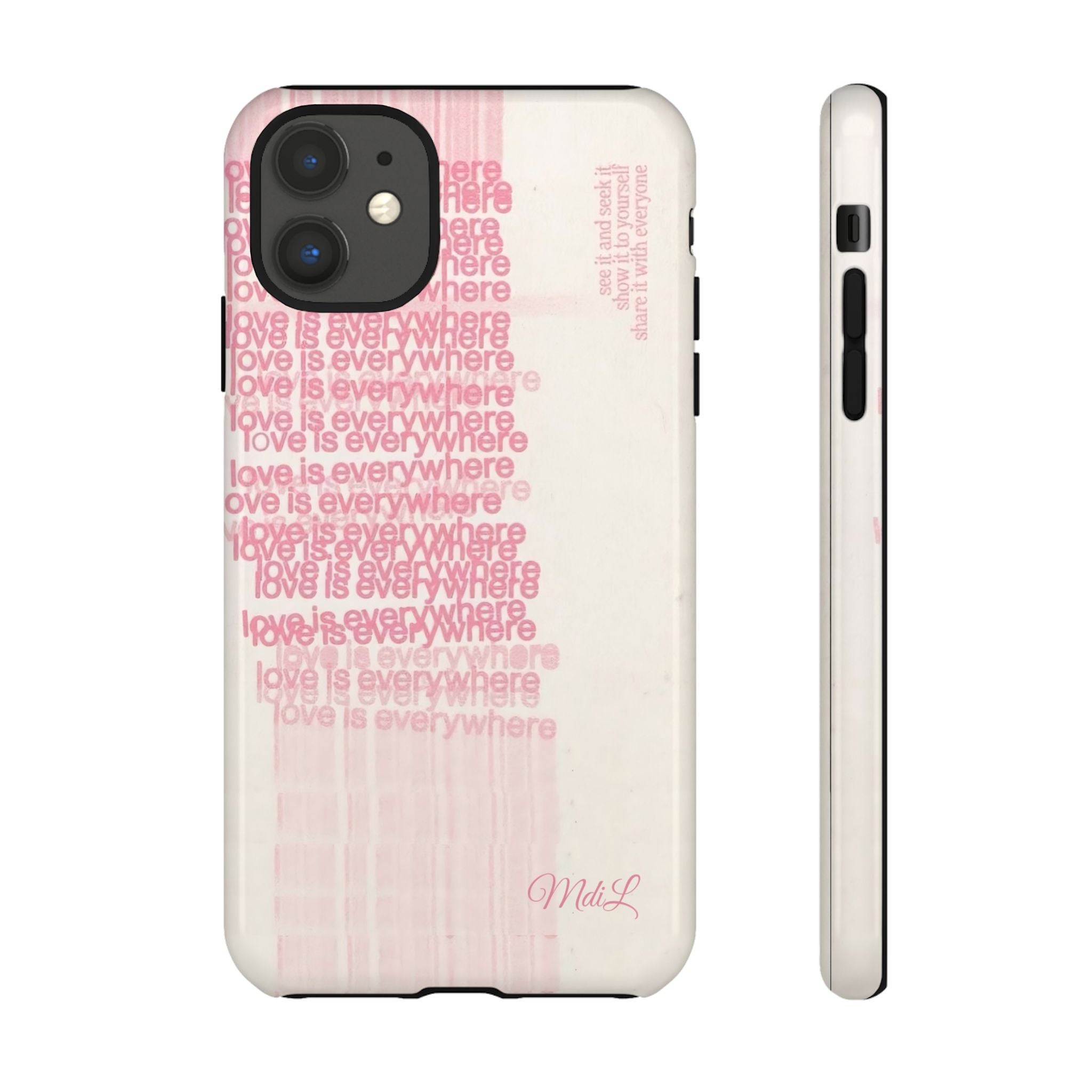 Love is Everywhere | Pink and White - Mare di Luna