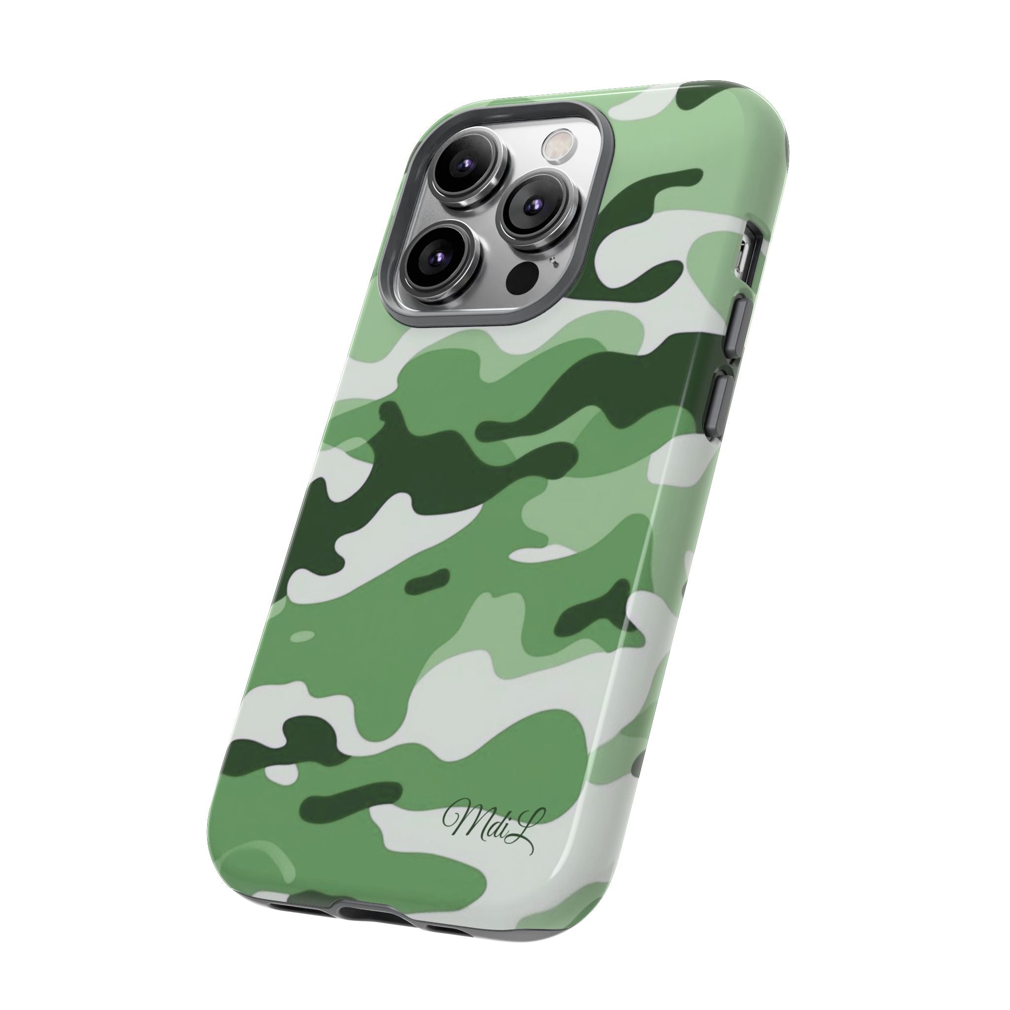 Mint Camo iPhone Case