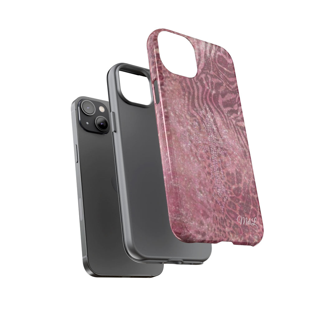 Pink Cross iPhone Case