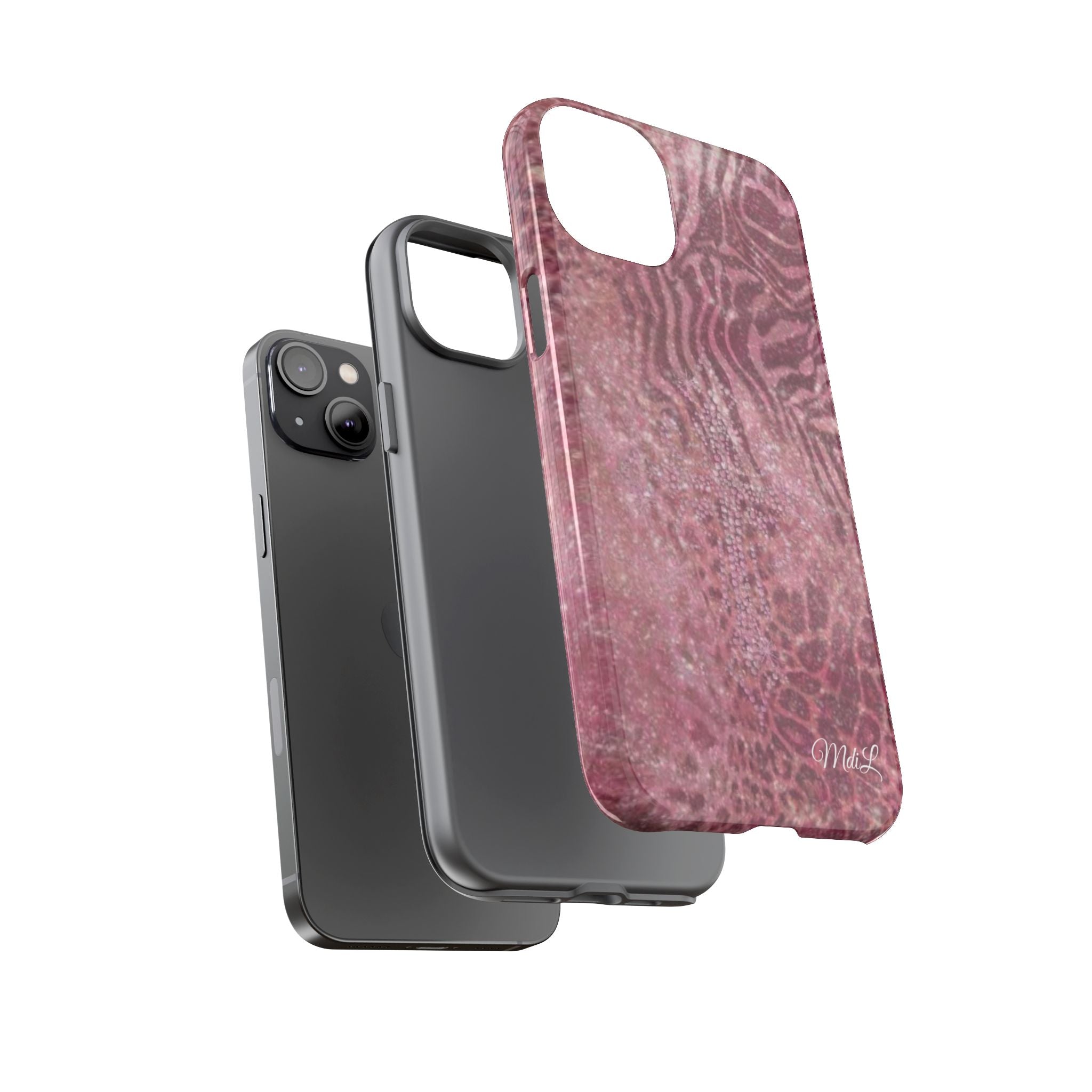 Pink Cross iPhone Case
