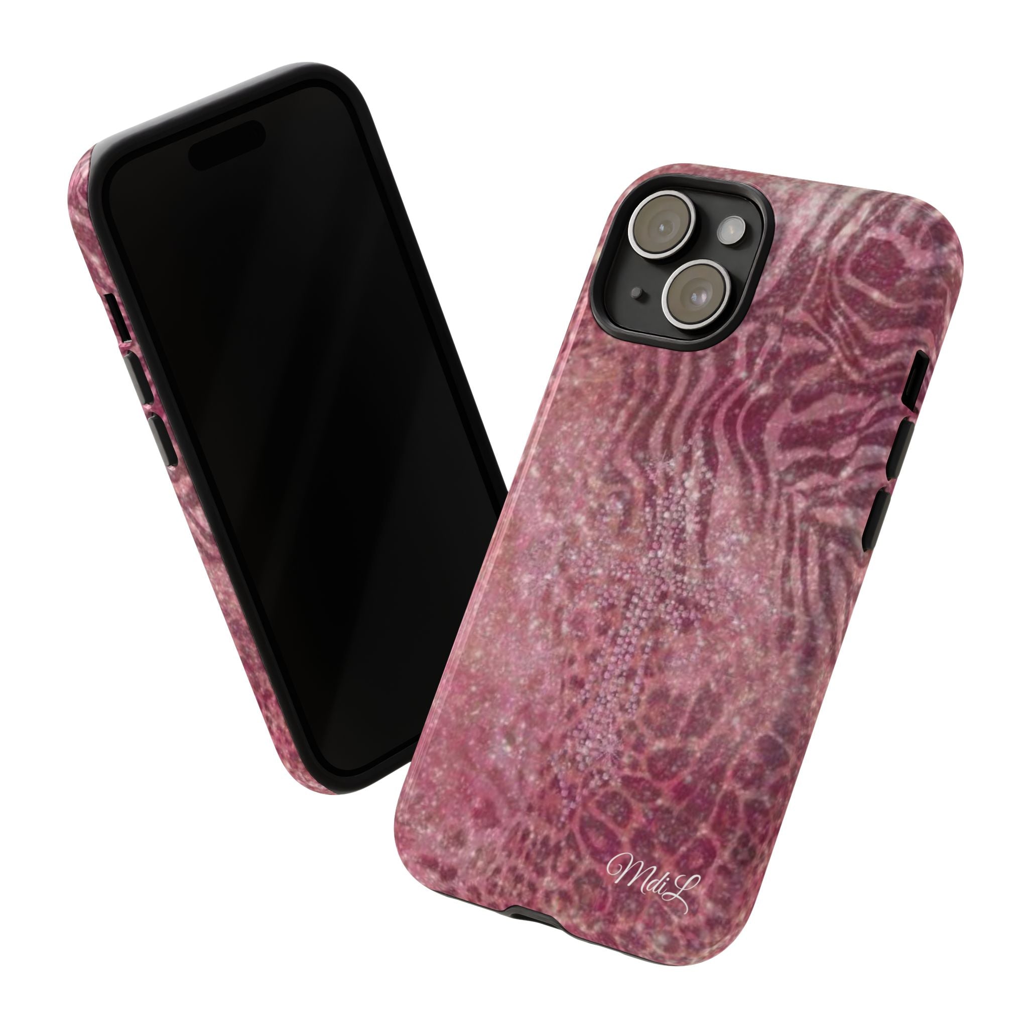 Pink Cross iPhone Case