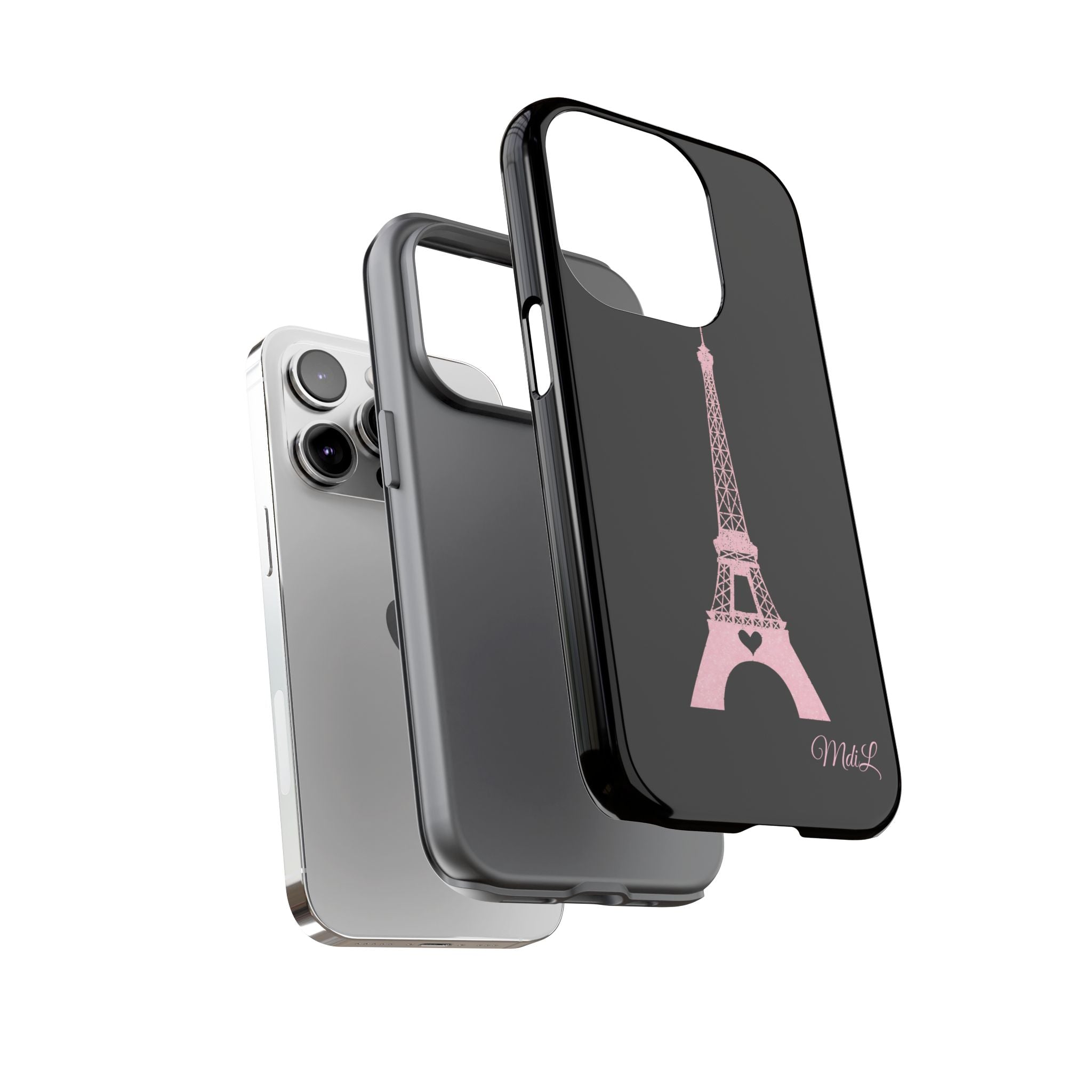 Eiffel Tower | Pink & Black - Mare di Luna