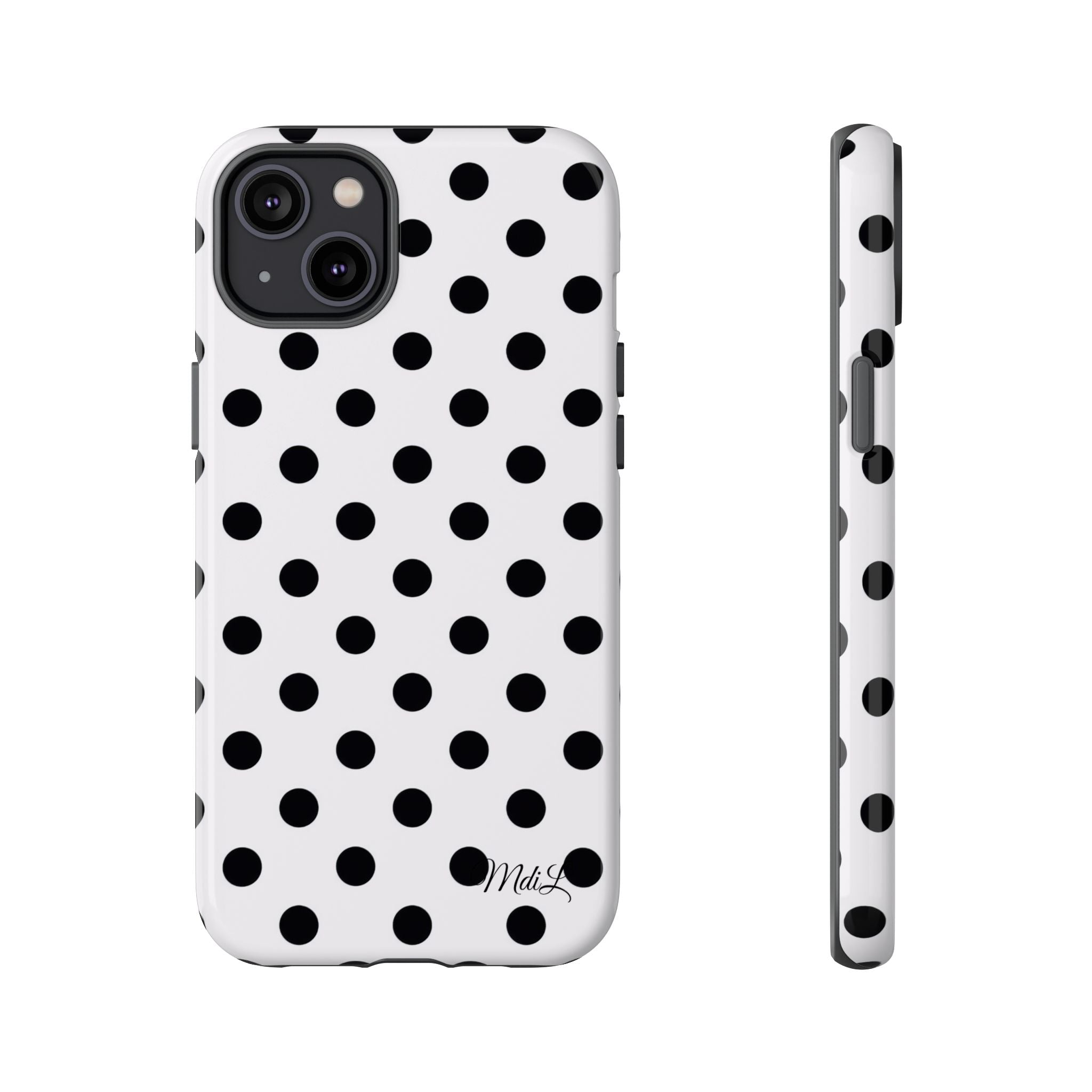 Polka Dots | Black and White - Mare di Luna
