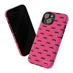 Pink Moustache iPhone Case