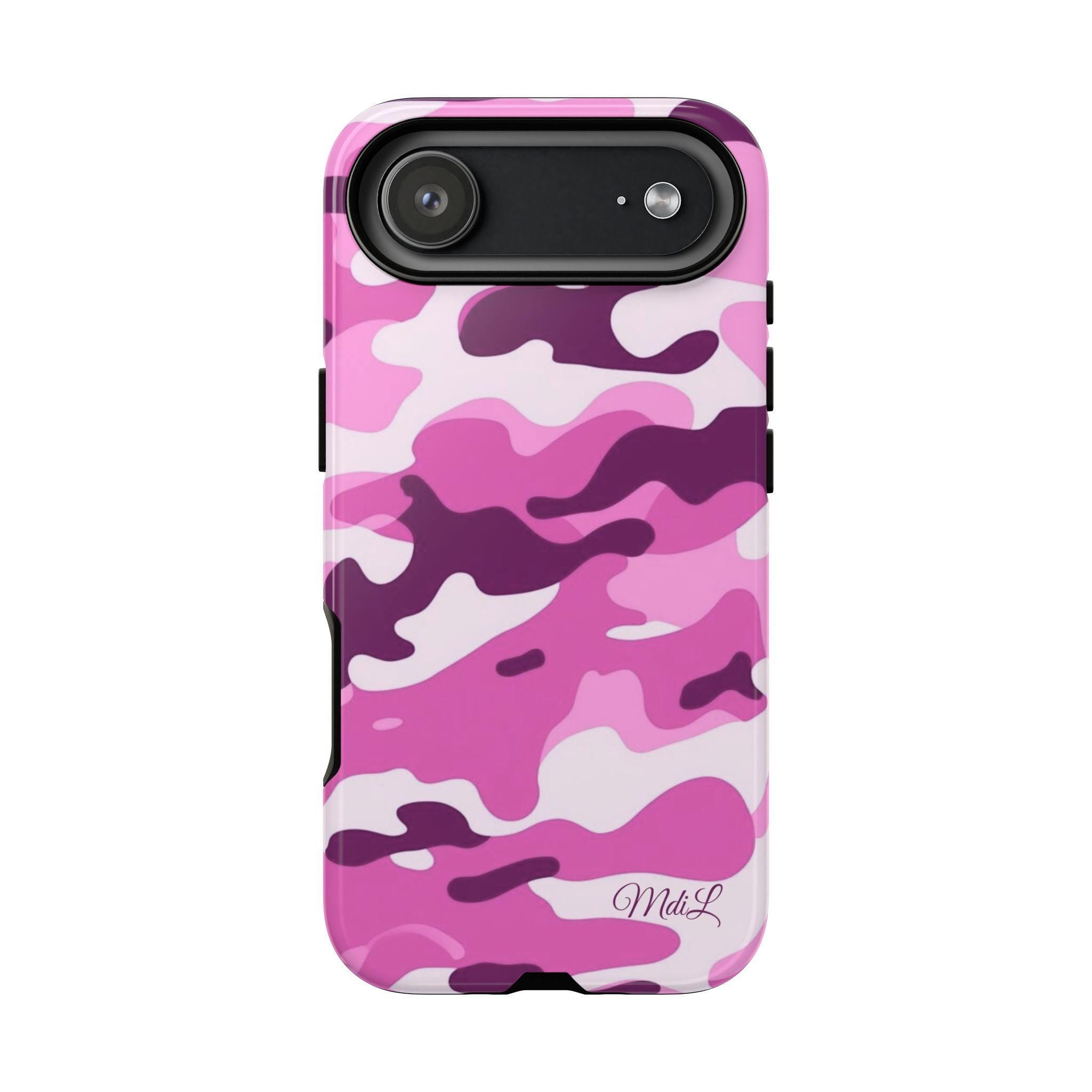 Fuschia Camo iPhone Case