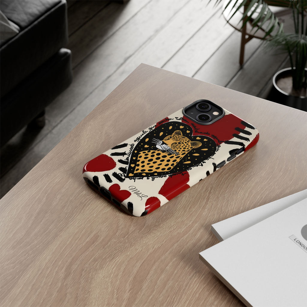 Leopard | Red Hearts - Mare di Luna