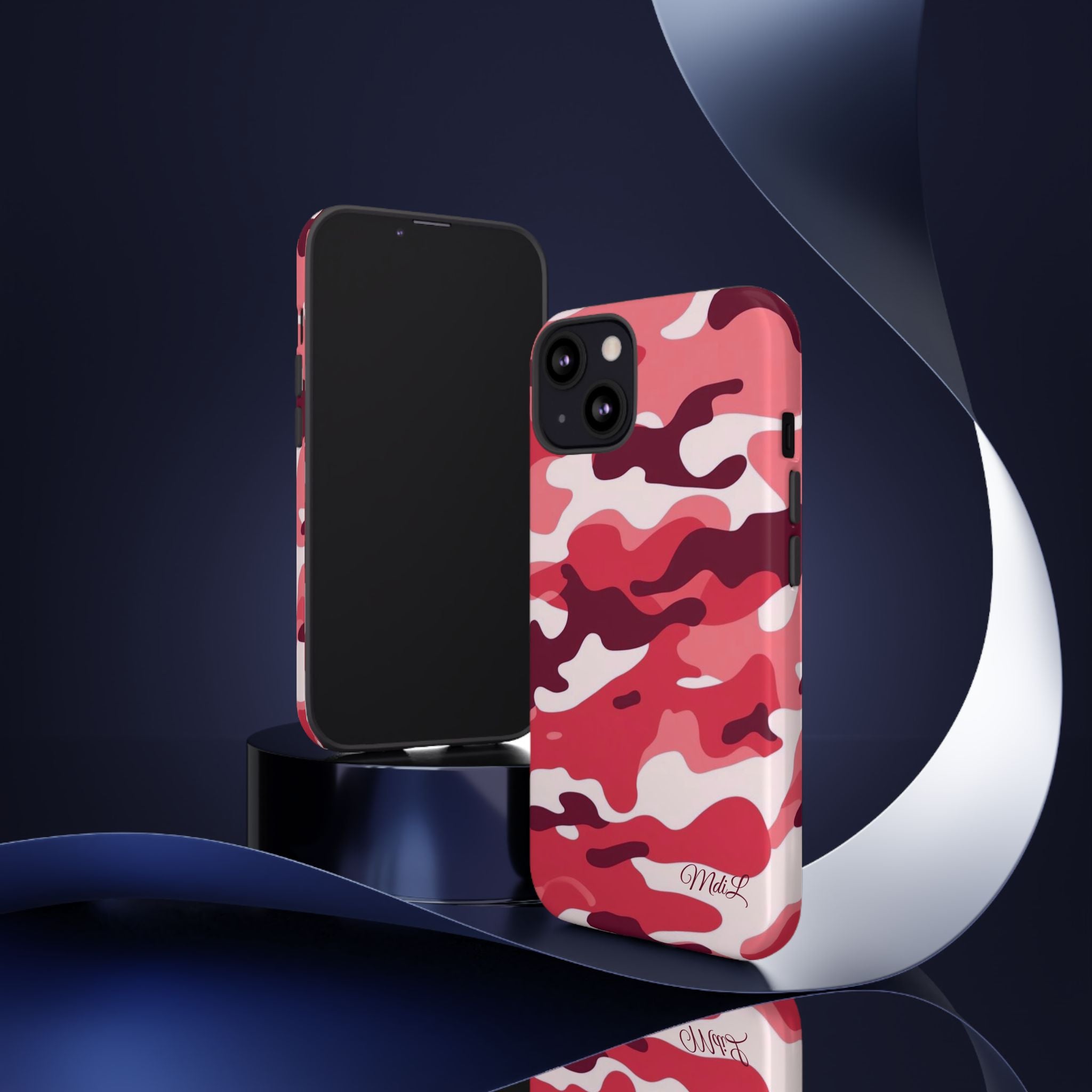 Red Camo iPhone Case