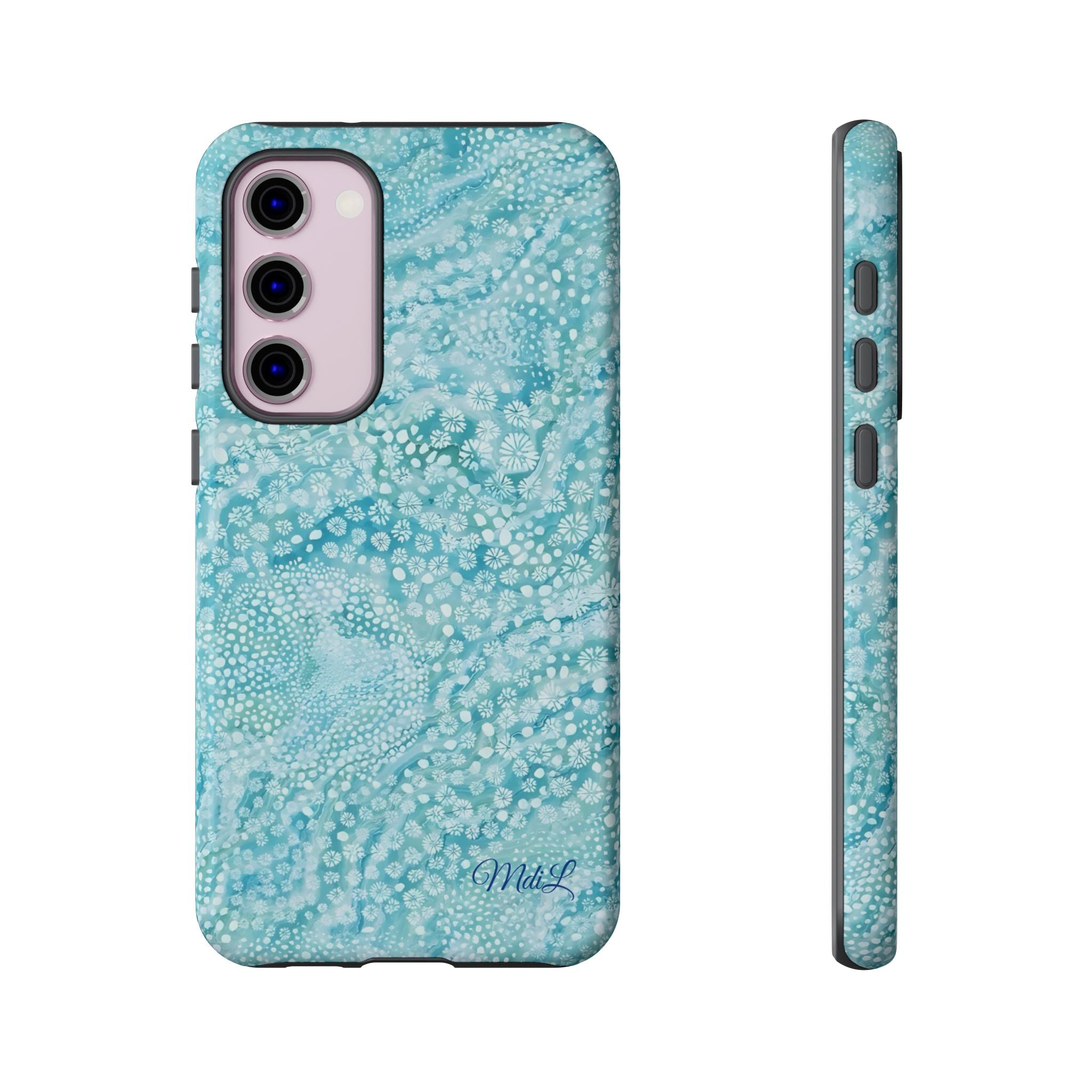 Teal Florals