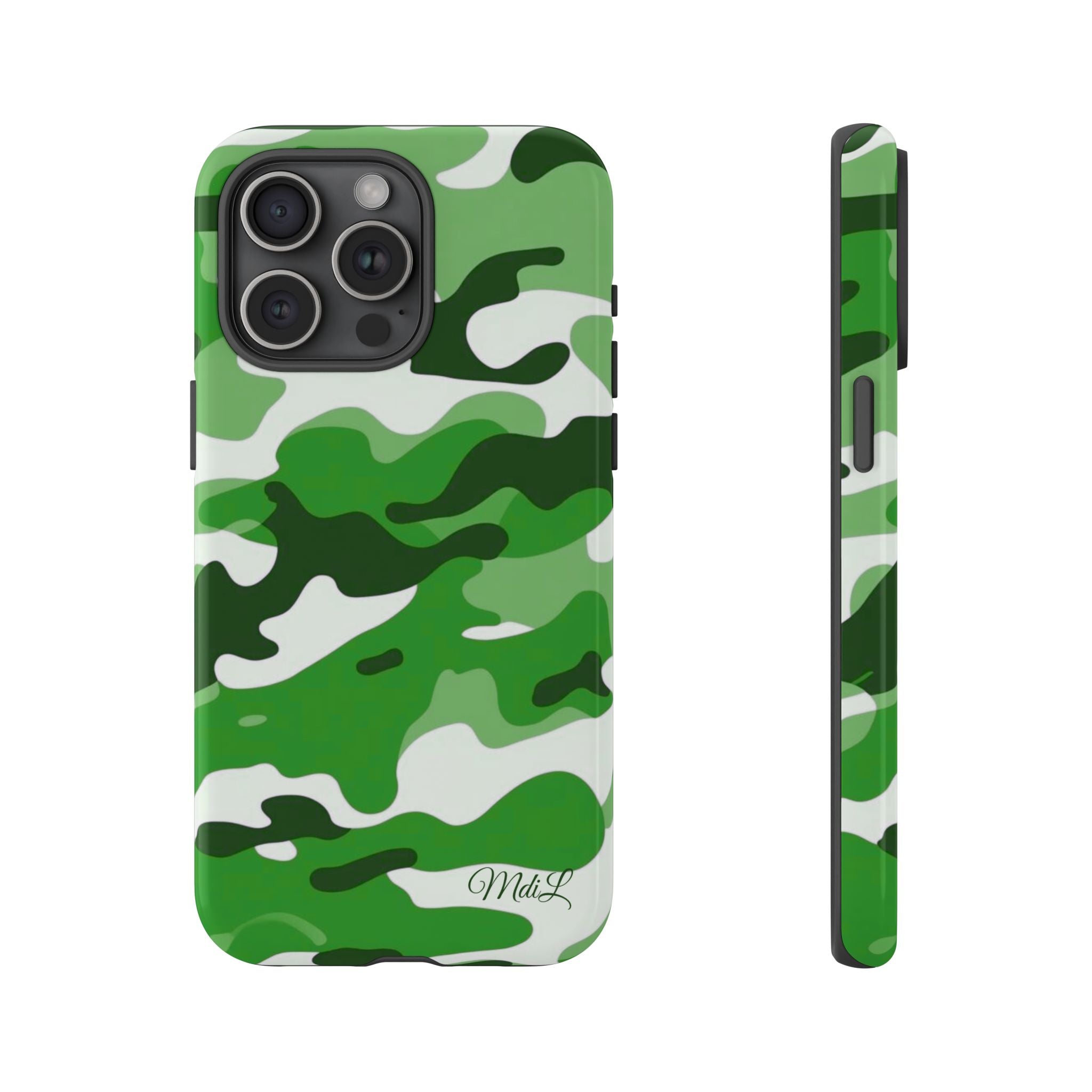 Green Camo iPhone Case