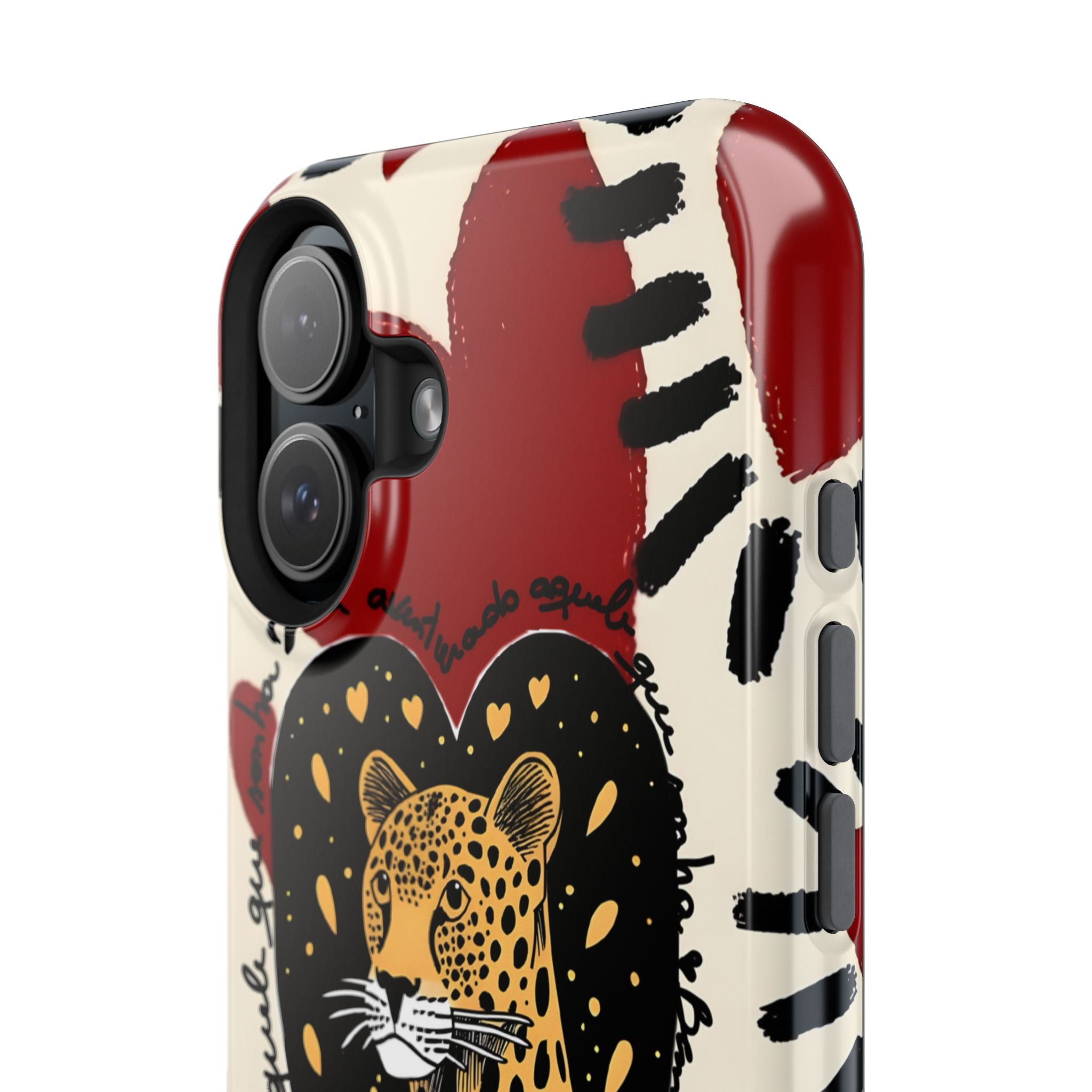 Leopard Hearts MagSafe