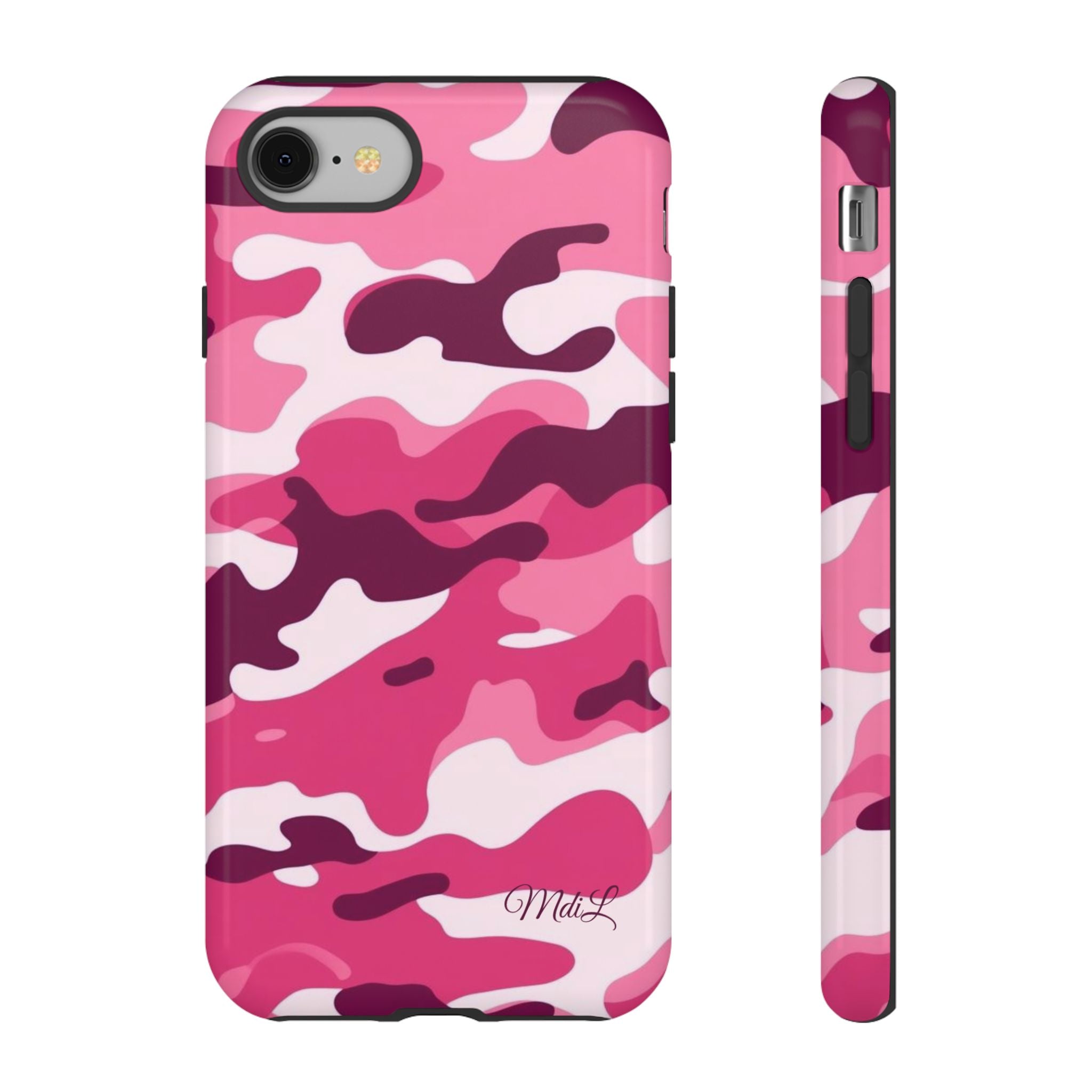 Pink Camo iPhone Case