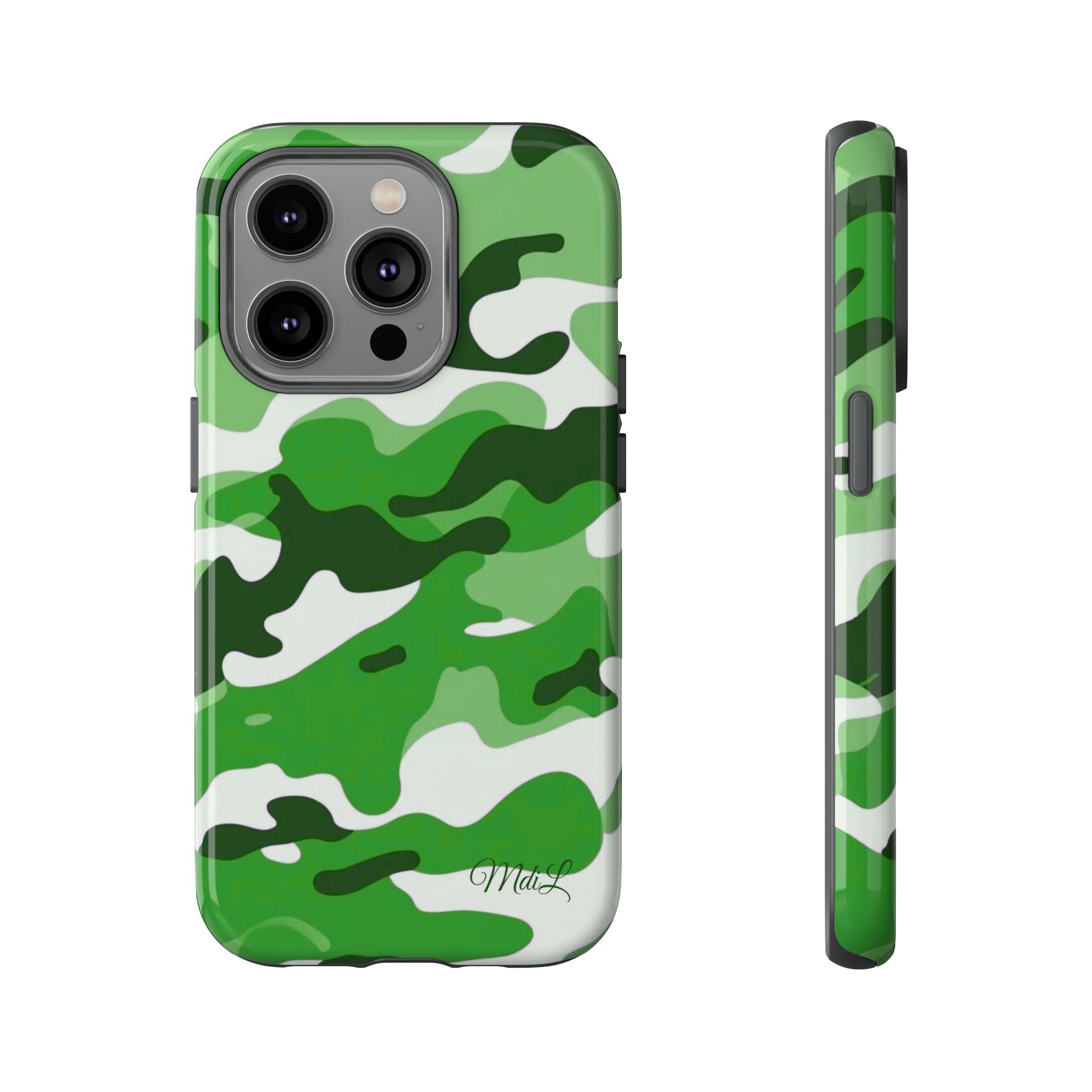 Green Camo iPhone Case