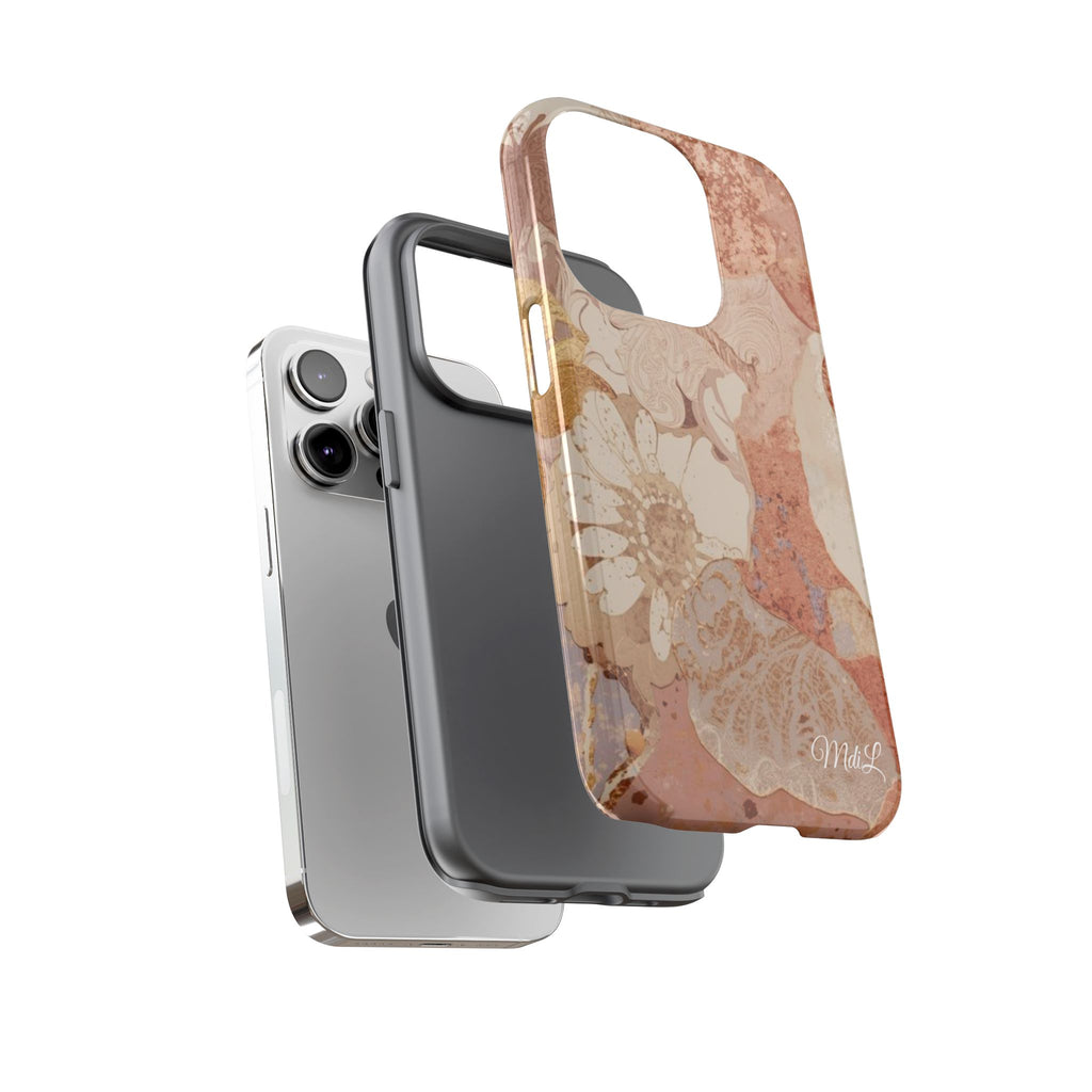 Sand Florals iPhone Case