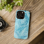Teal Paisley