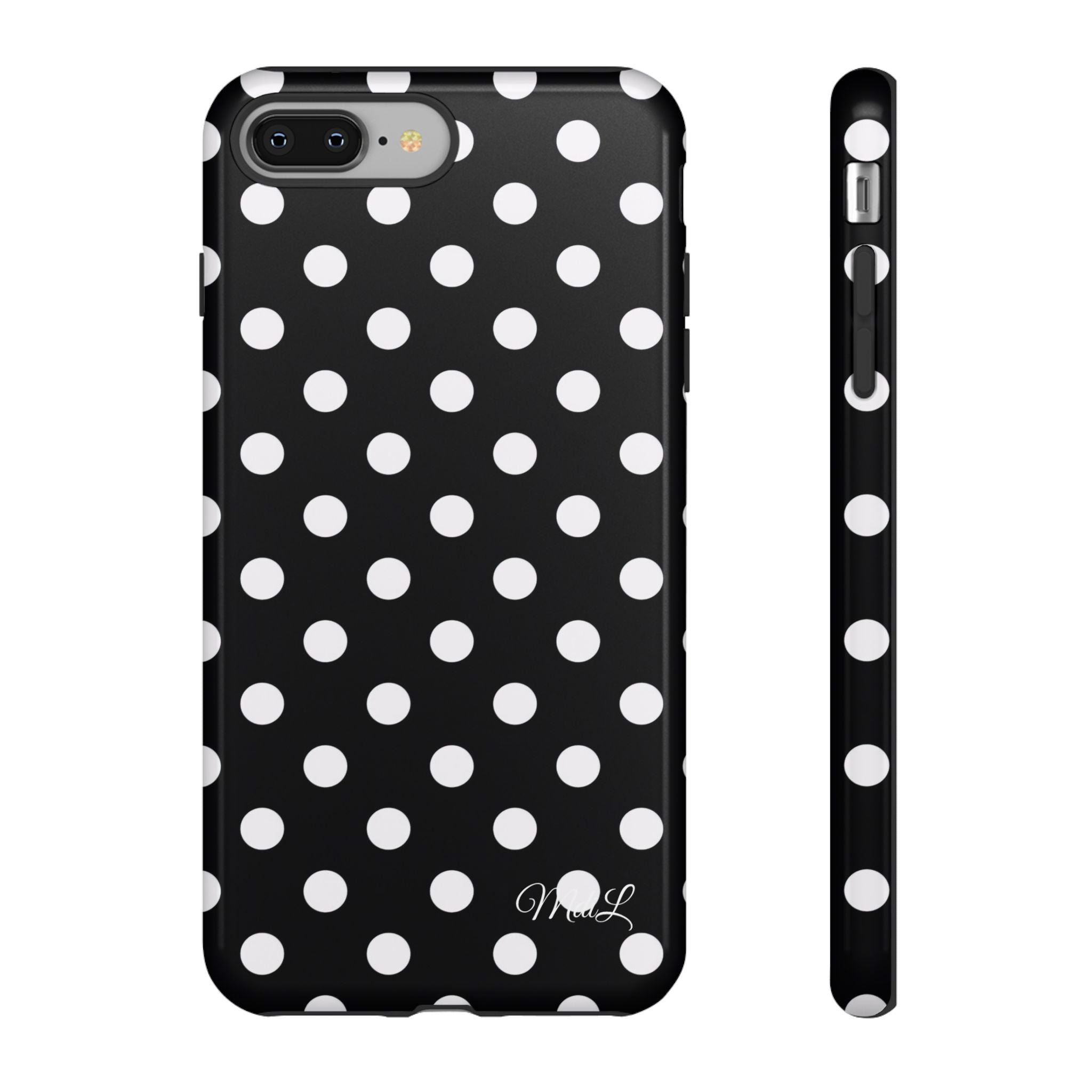 Polka Dots | White and Black - Mare di Luna