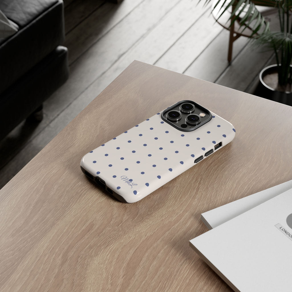 Polka Dots | Blue and White - Mare di Luna