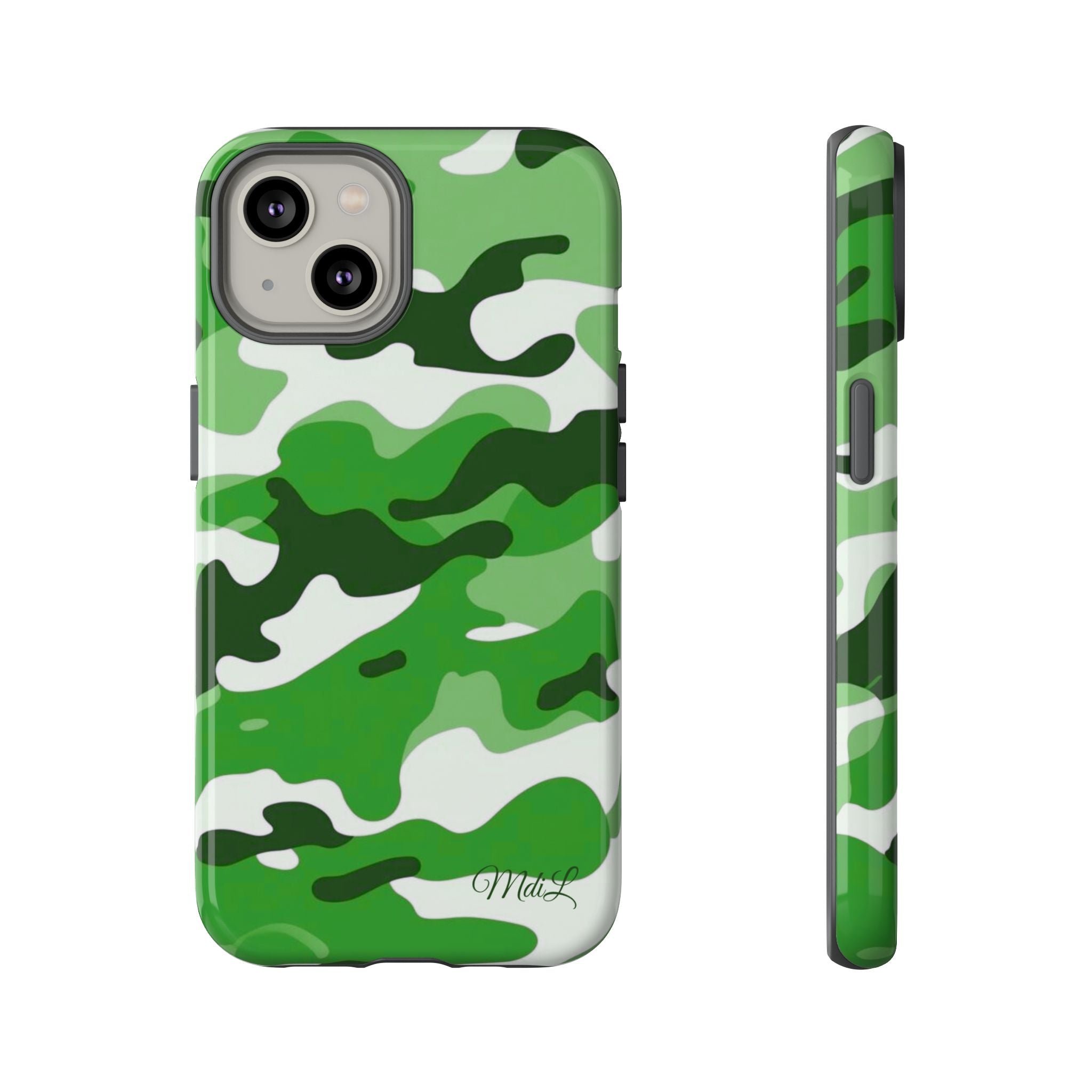 Green Camo iPhone Case