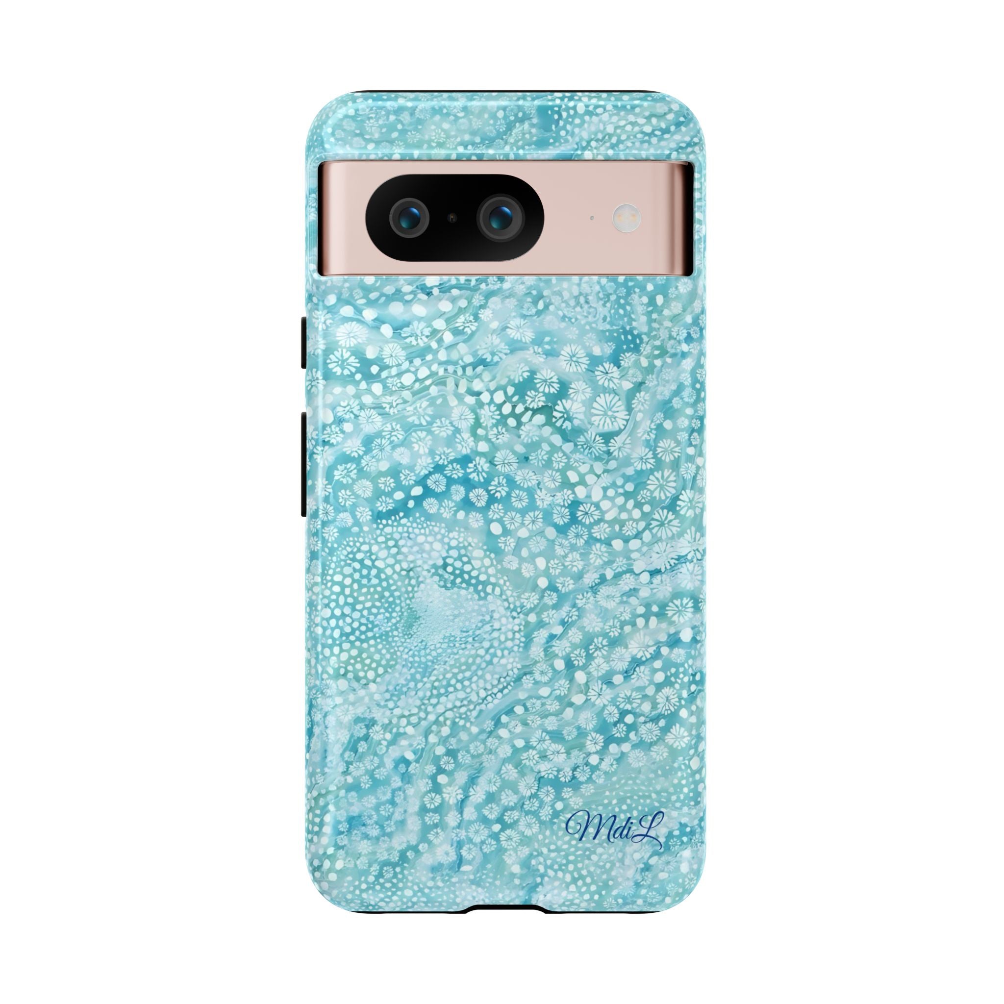 Teal Florals