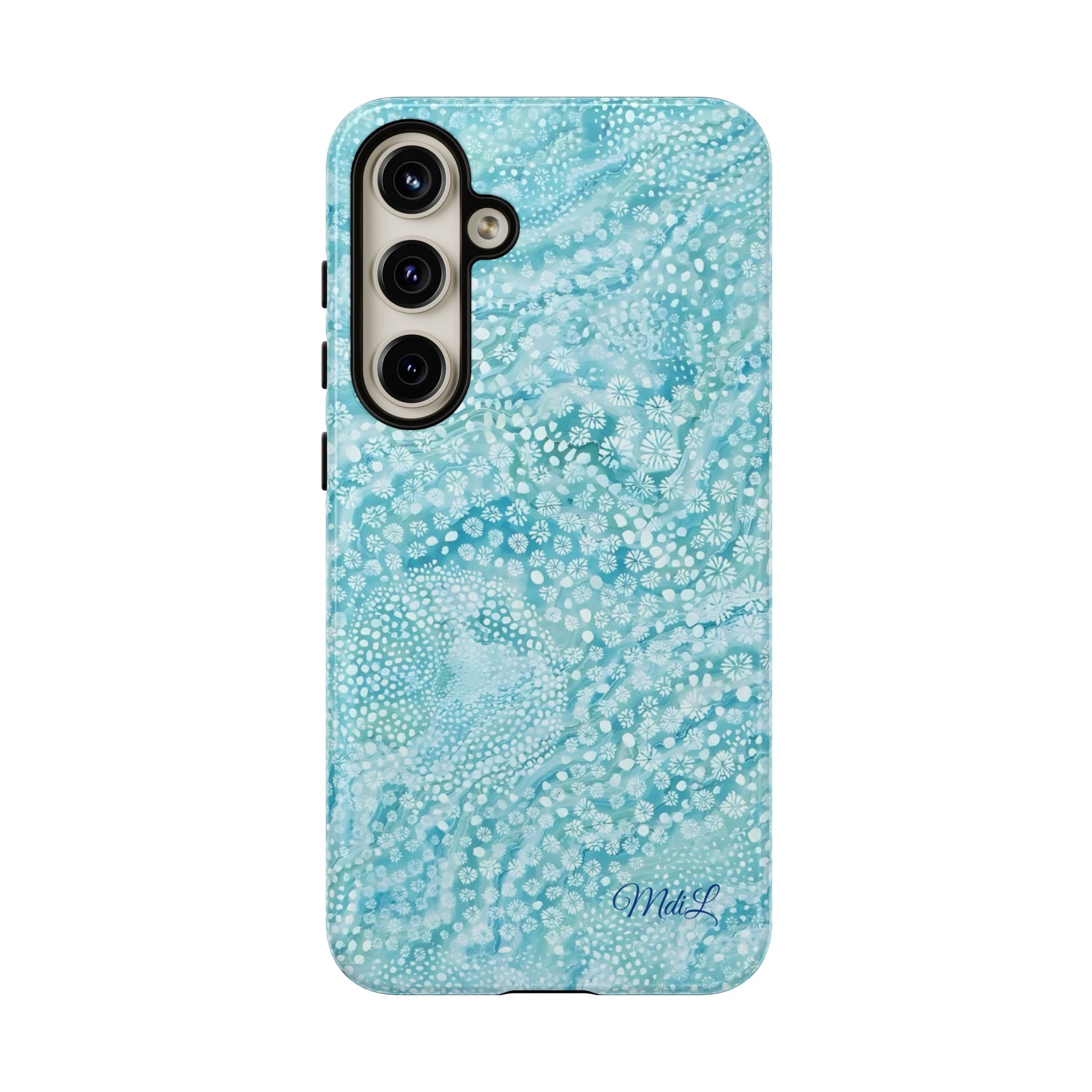 Teal Florals