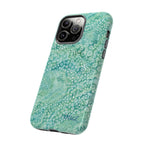 Teal Florals
