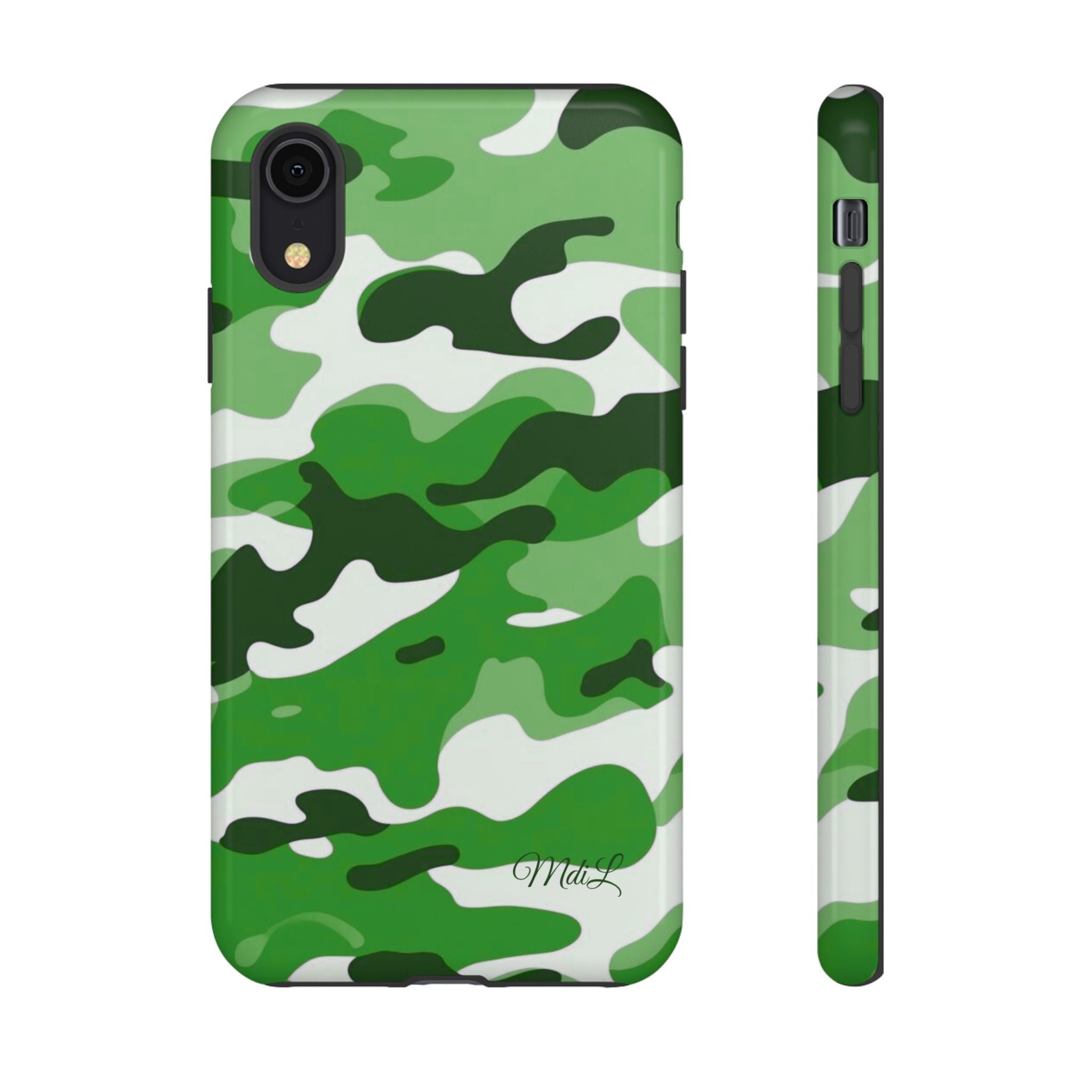 Green Camo iPhone Case