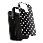 Polka Dots | White and Black - Mare di Luna