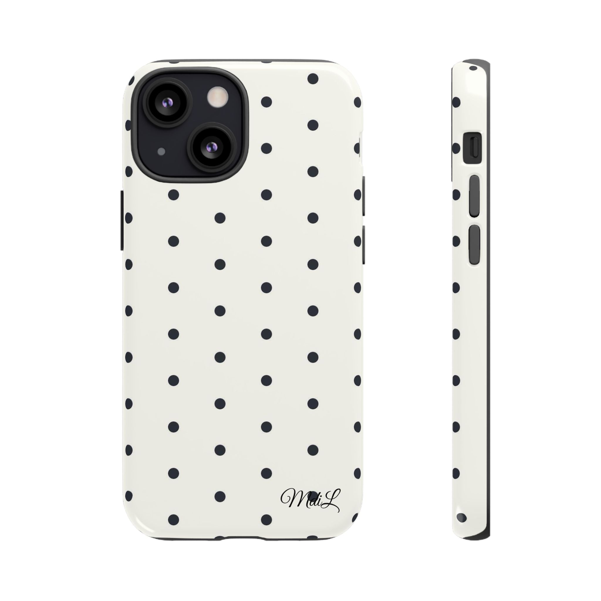 Polka Dots | Black and White - Mare di Luna