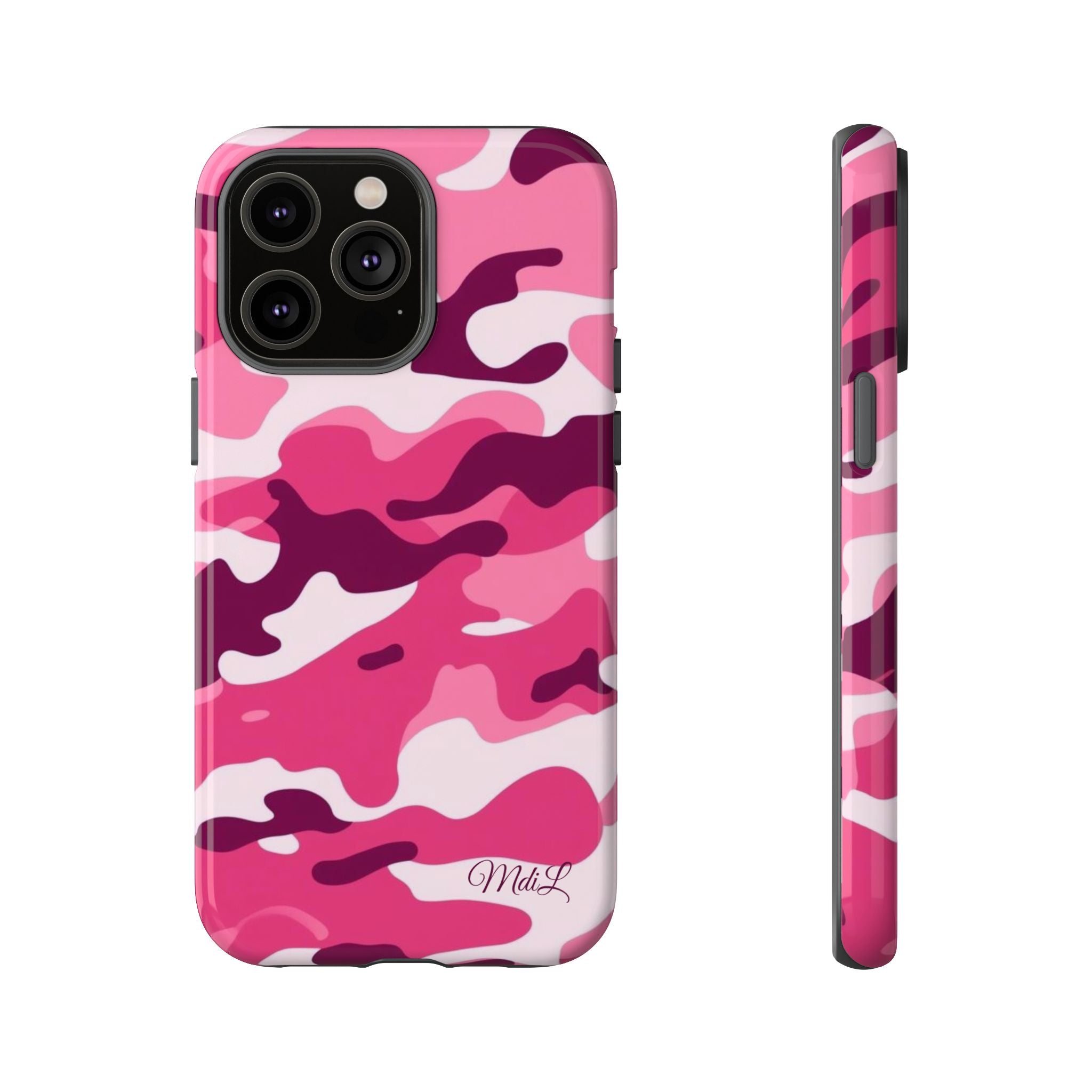 Pink Camo iPhone Case
