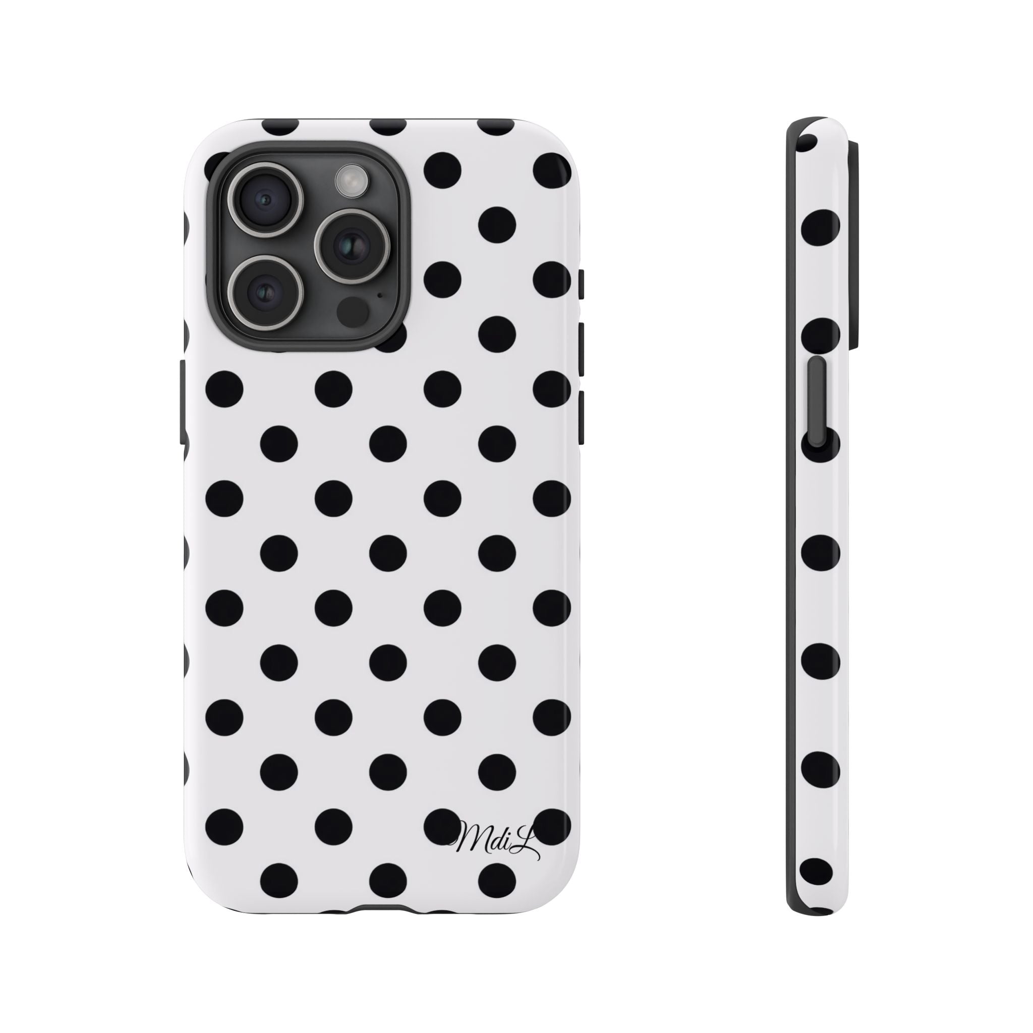 Polka Dots | Black and White - Mare di Luna