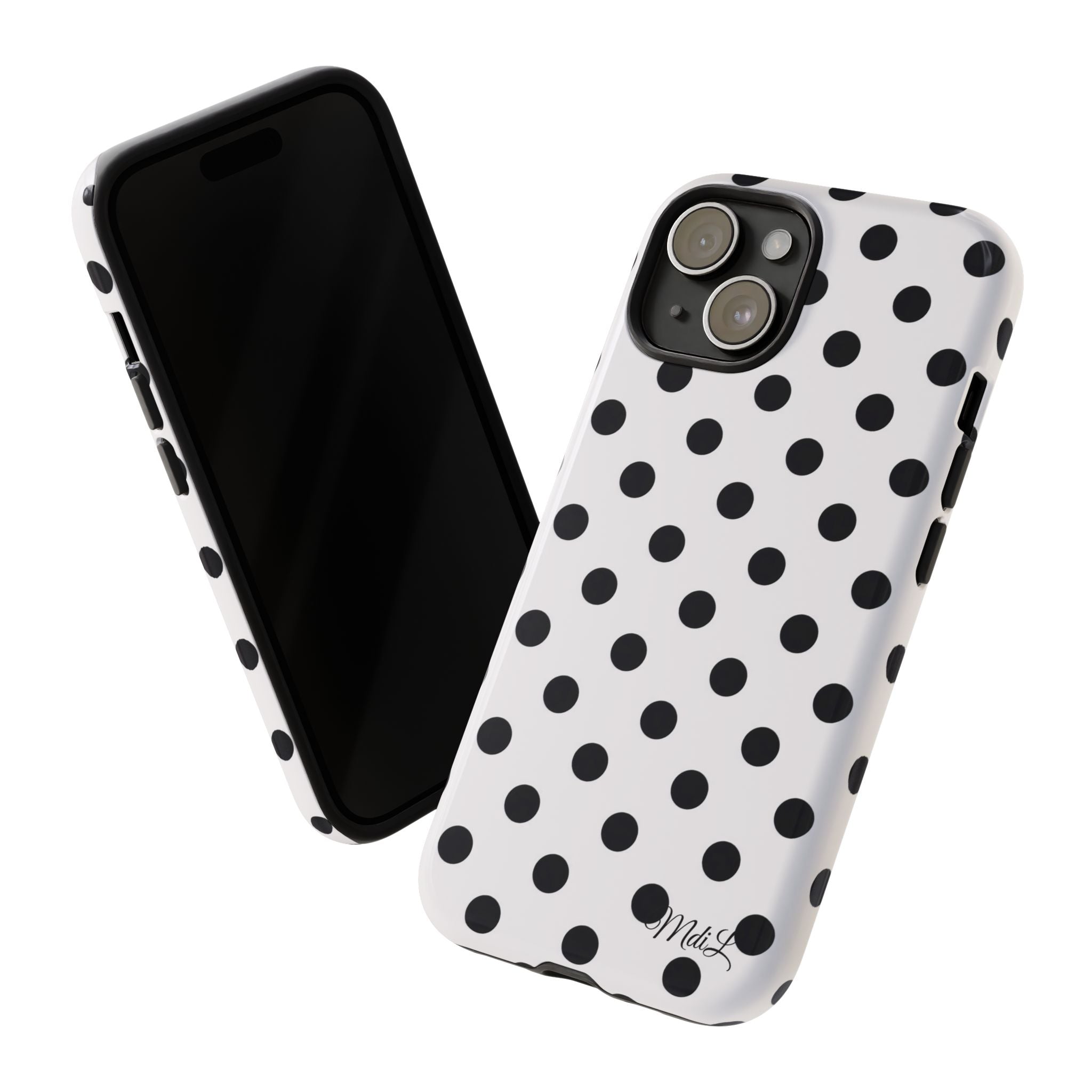 Polka Dots | Black and White - Mare di Luna