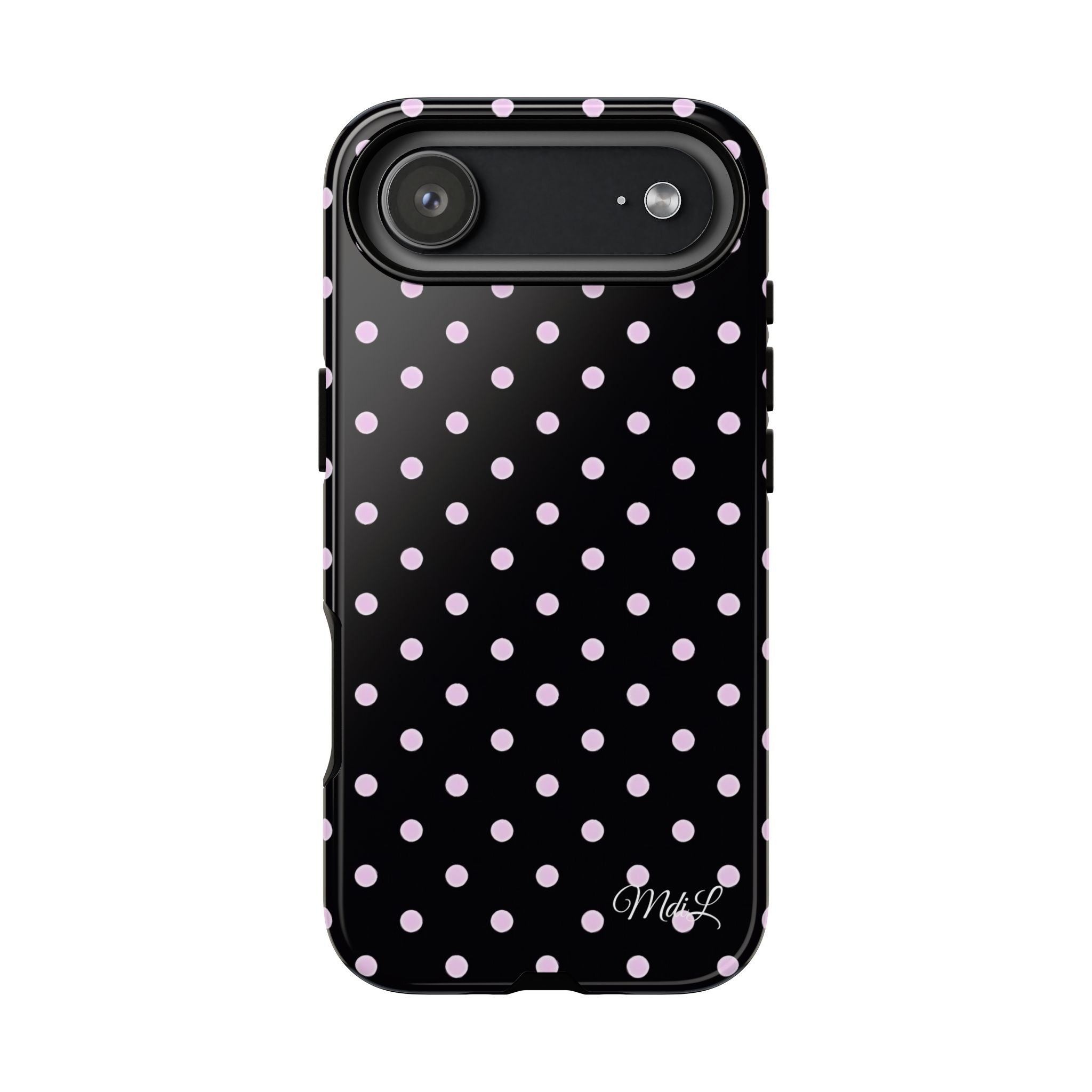 Polka Dots | Pink and Black - Mare di Luna
