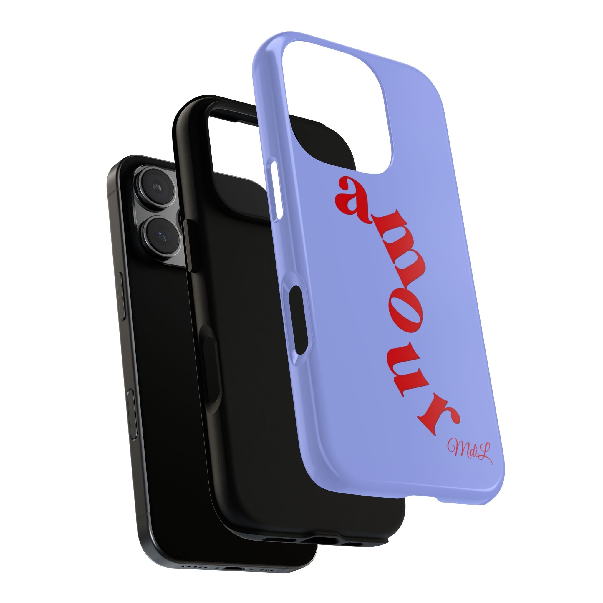 Amour | Red & Lavender Blue - Mare di Luna