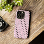 Polka Dots | Pink and Black - Mare di Luna