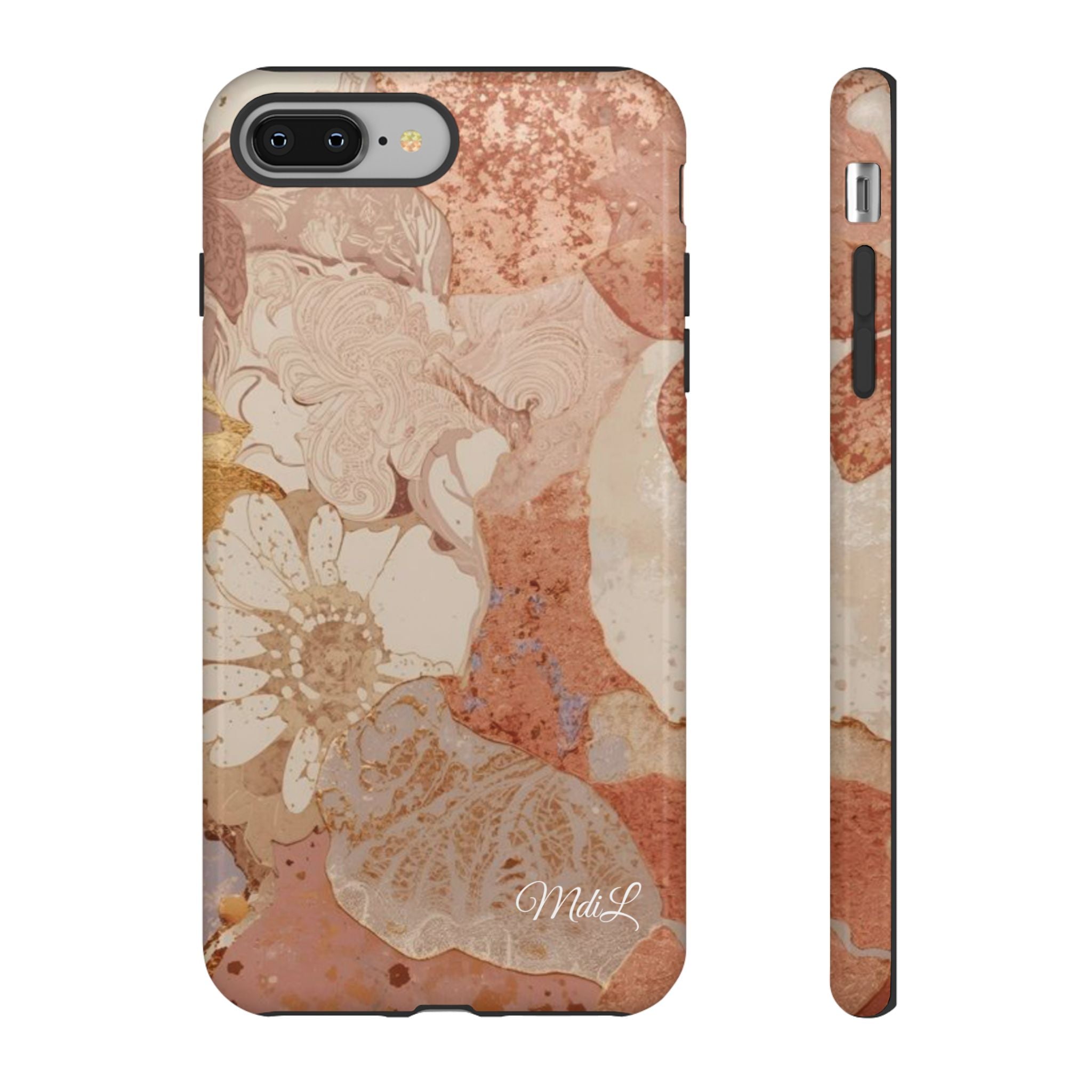 Sand Florals iPhone Case
