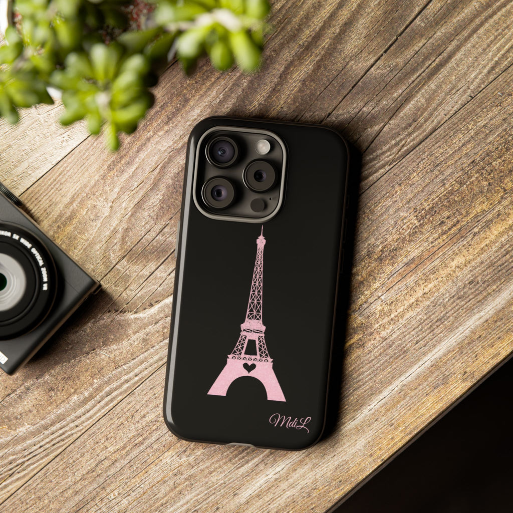 Eiffel Tower | Pink & Black - Mare di Luna
