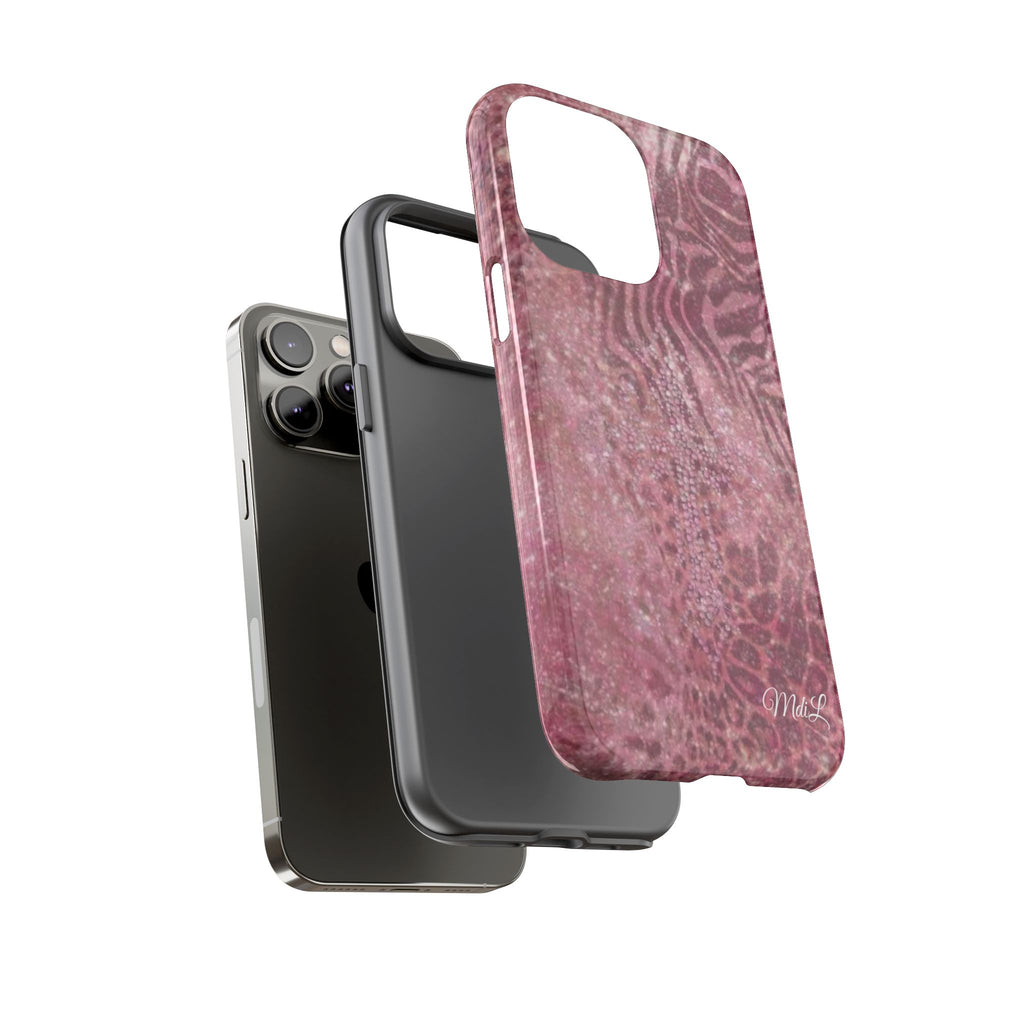 Pink Cross iPhone Case