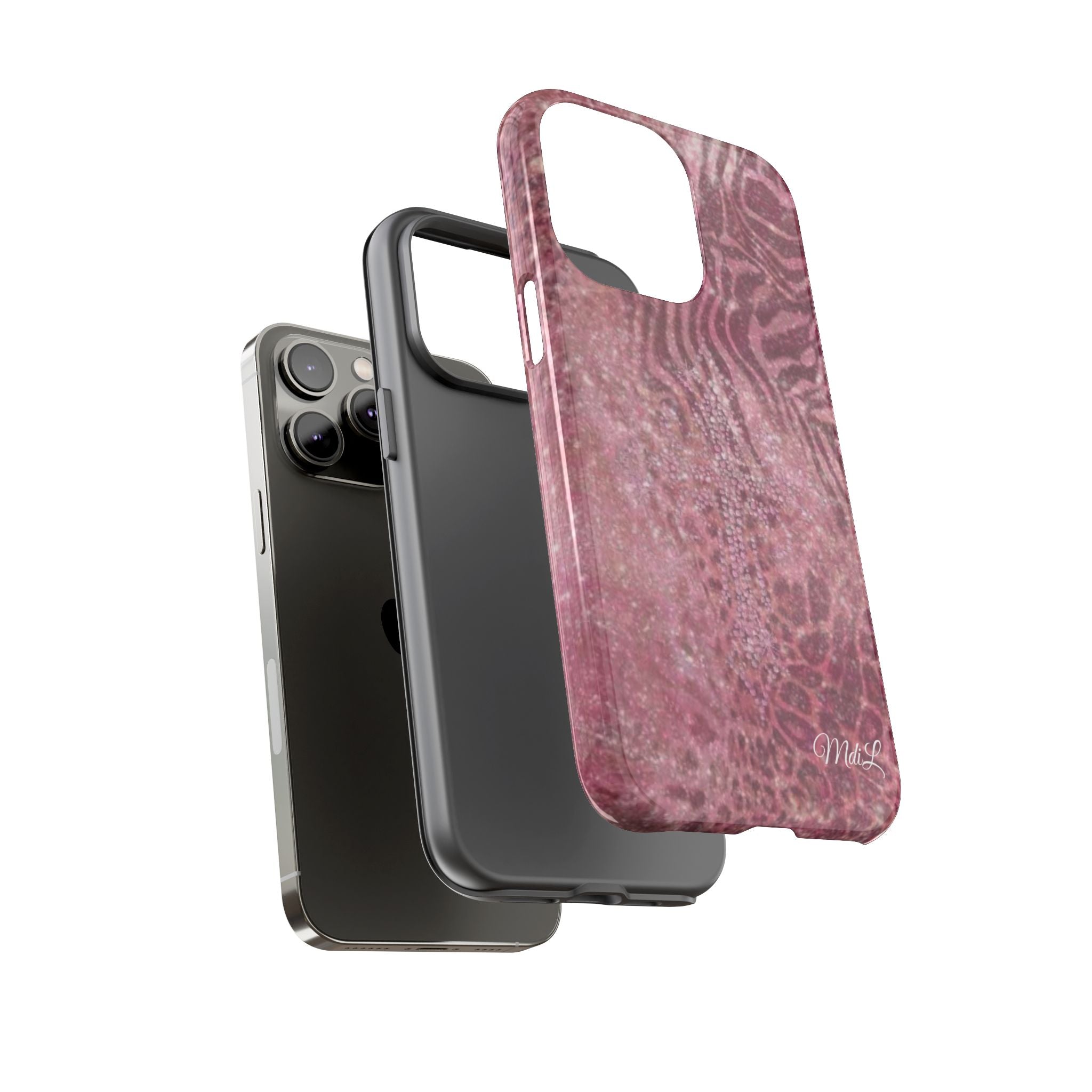 Pink Cross iPhone Case