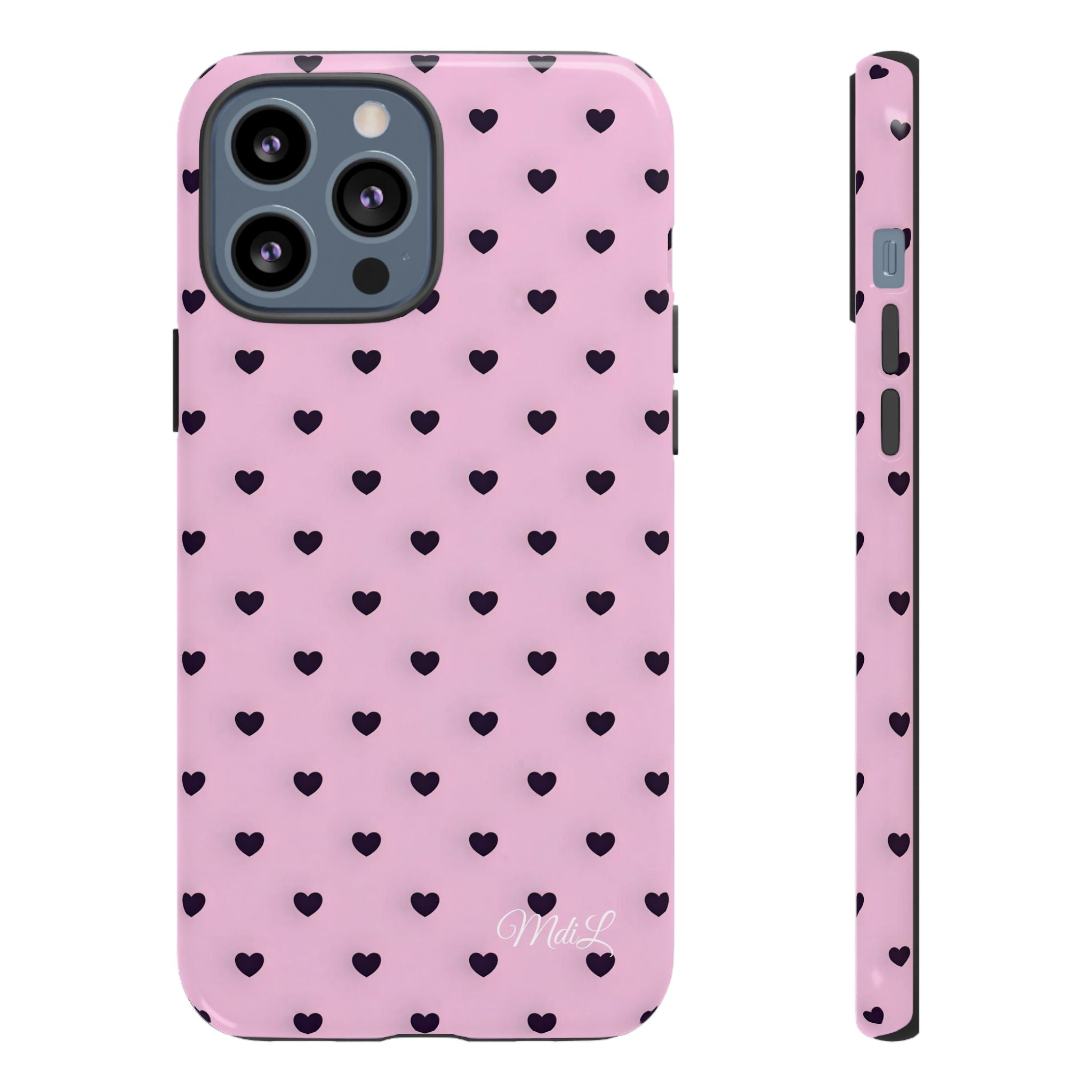 Dotted Hearts | Pink - Mare di Luna