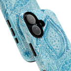 Teal Paisley