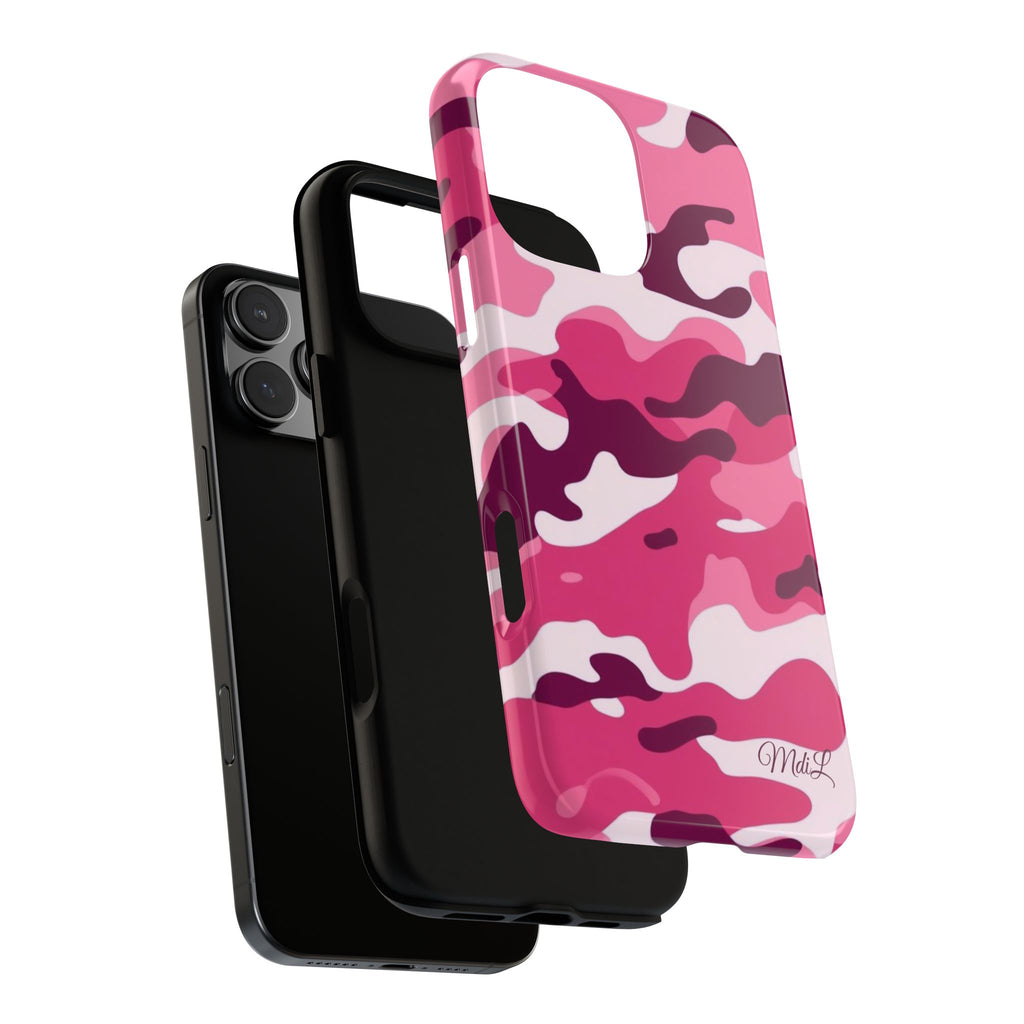 Pink Camo iPhone Case