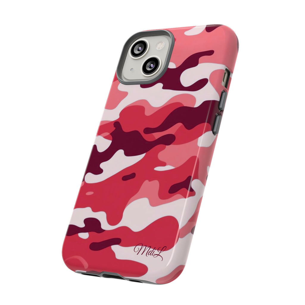Red Camo iPhone Case